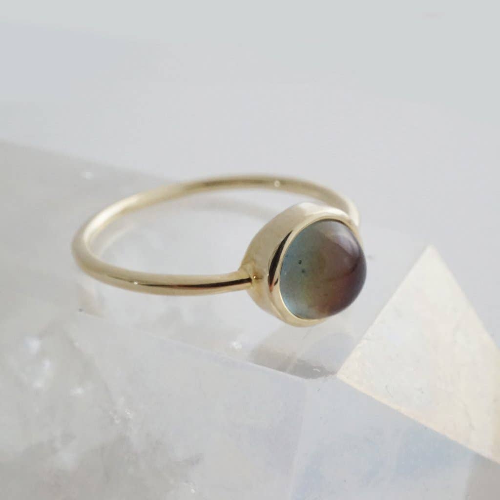 Simple Gold Mood Ring