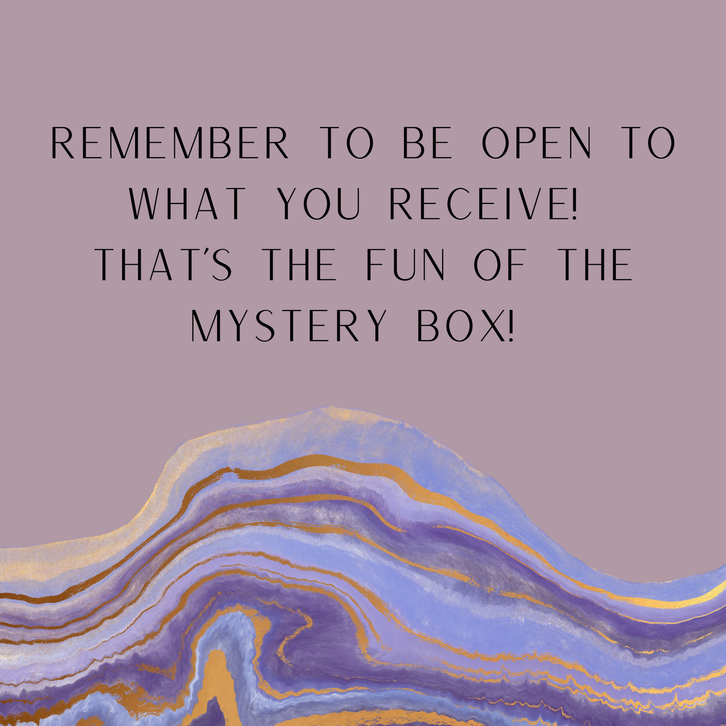 Crystal Mystery Box