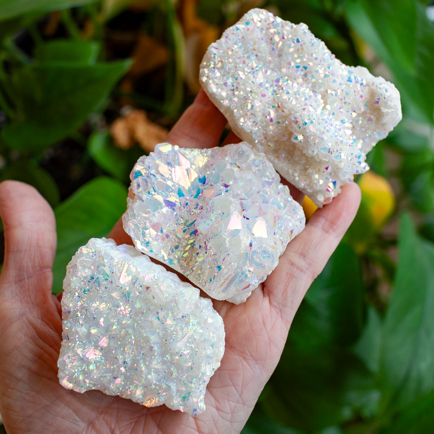 Angel Aura Quartz Cluster 2in