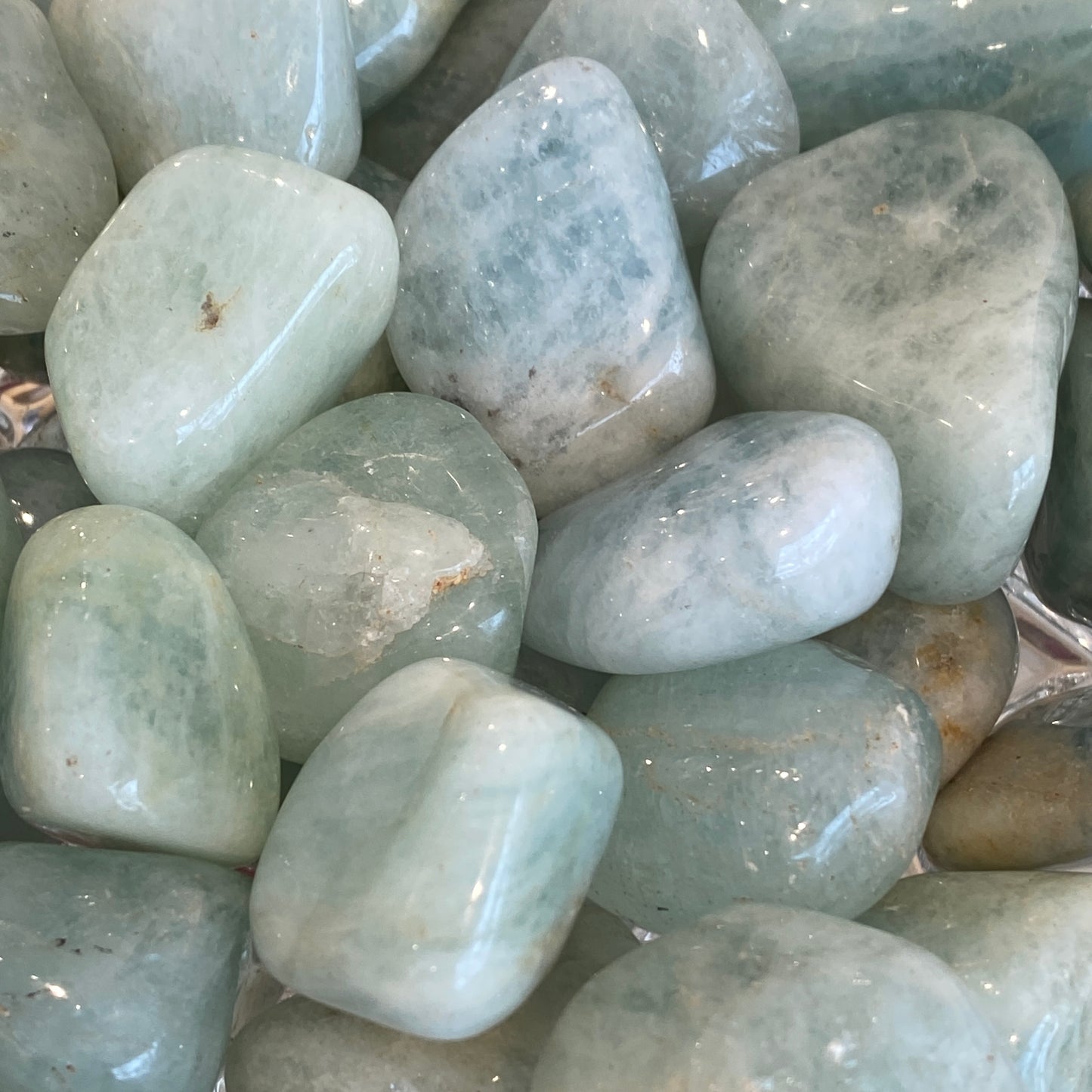 Aquamarine Stone, Brazil, Old Stock