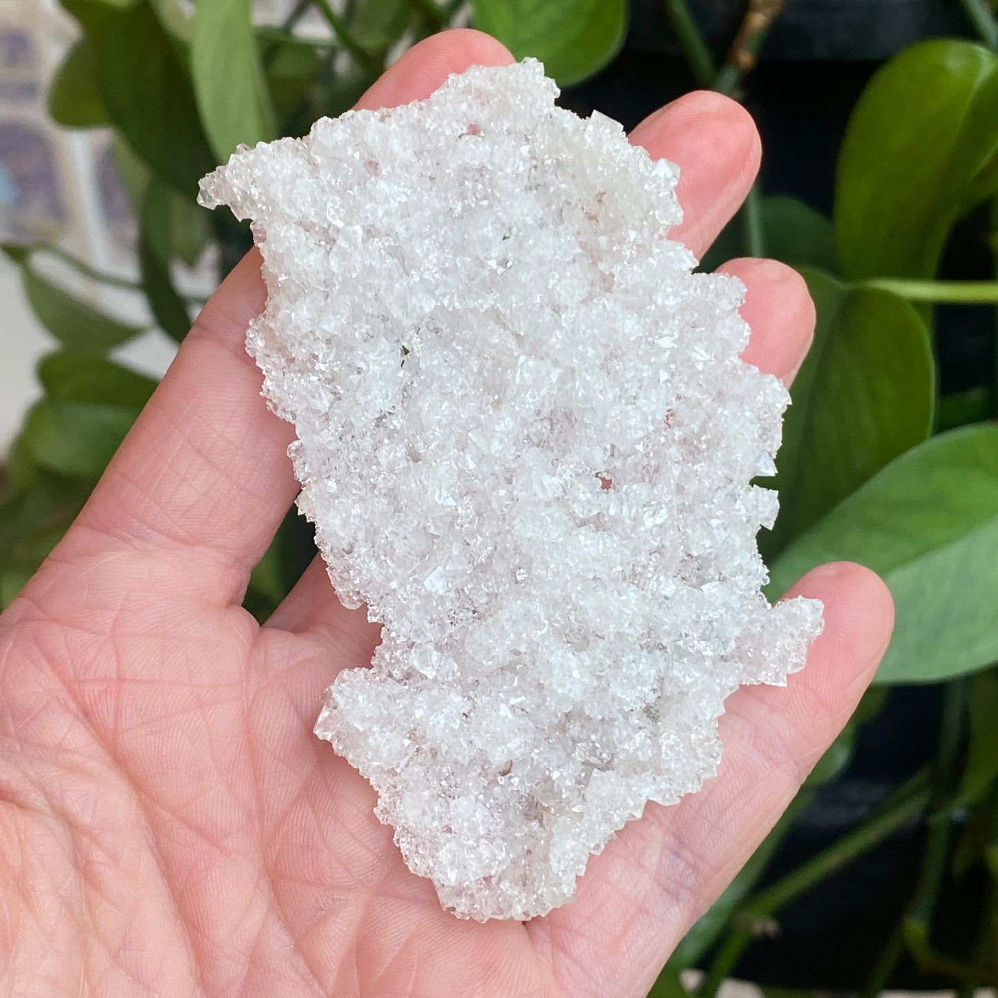 Barite on Apophyllite Specimen