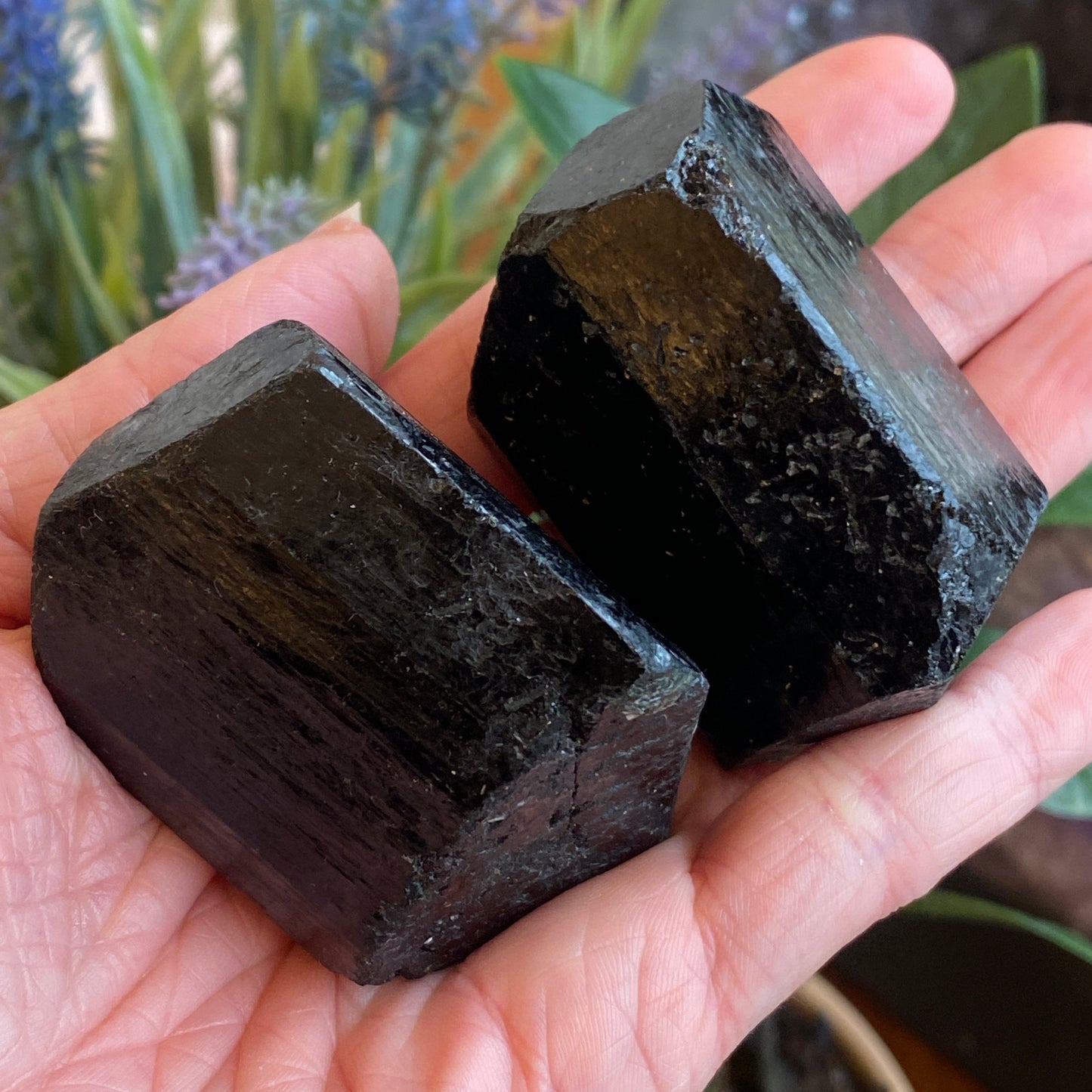 Black Tourmaline, Double Terminated, High Grade
