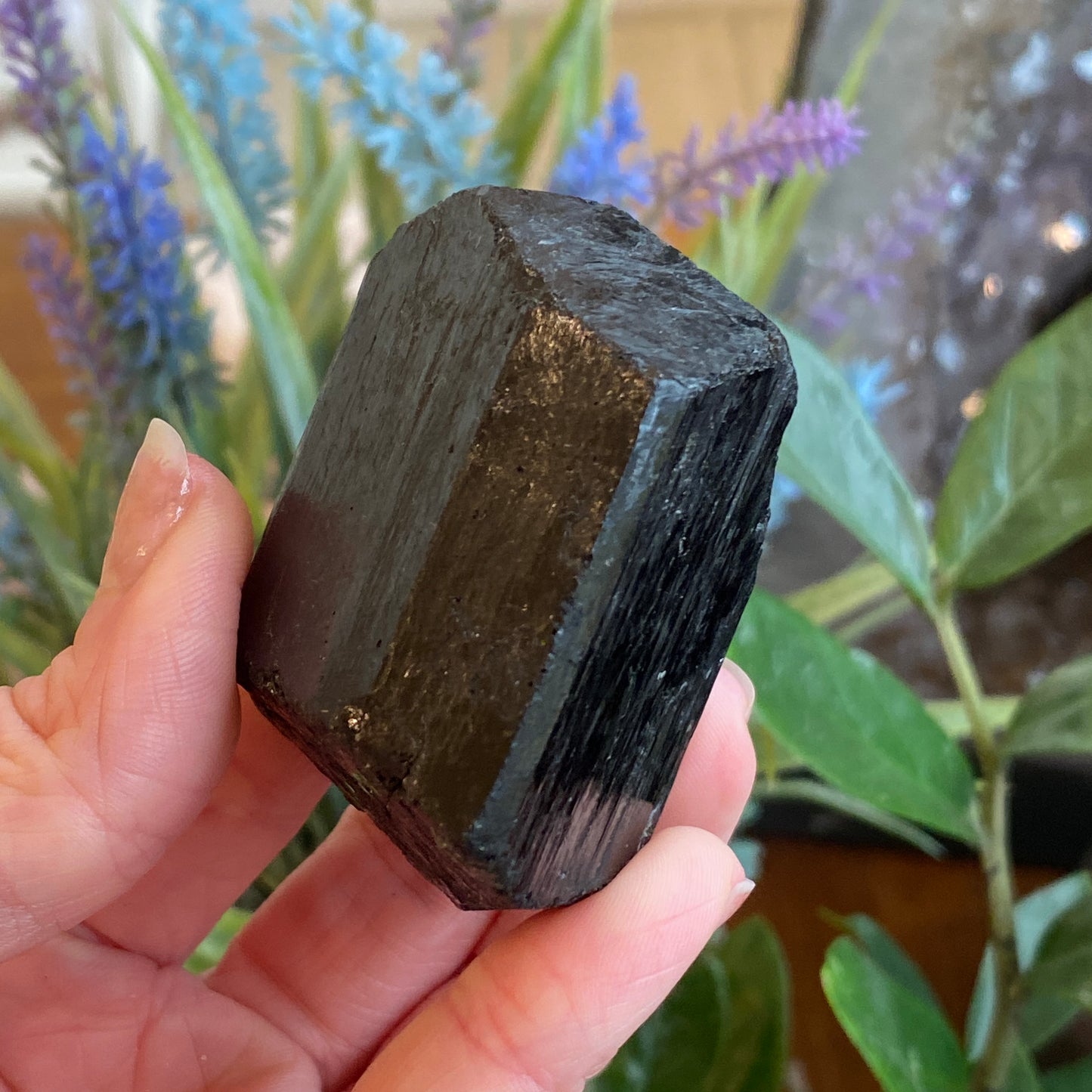 Black Tourmaline, Double Terminated, High Grade