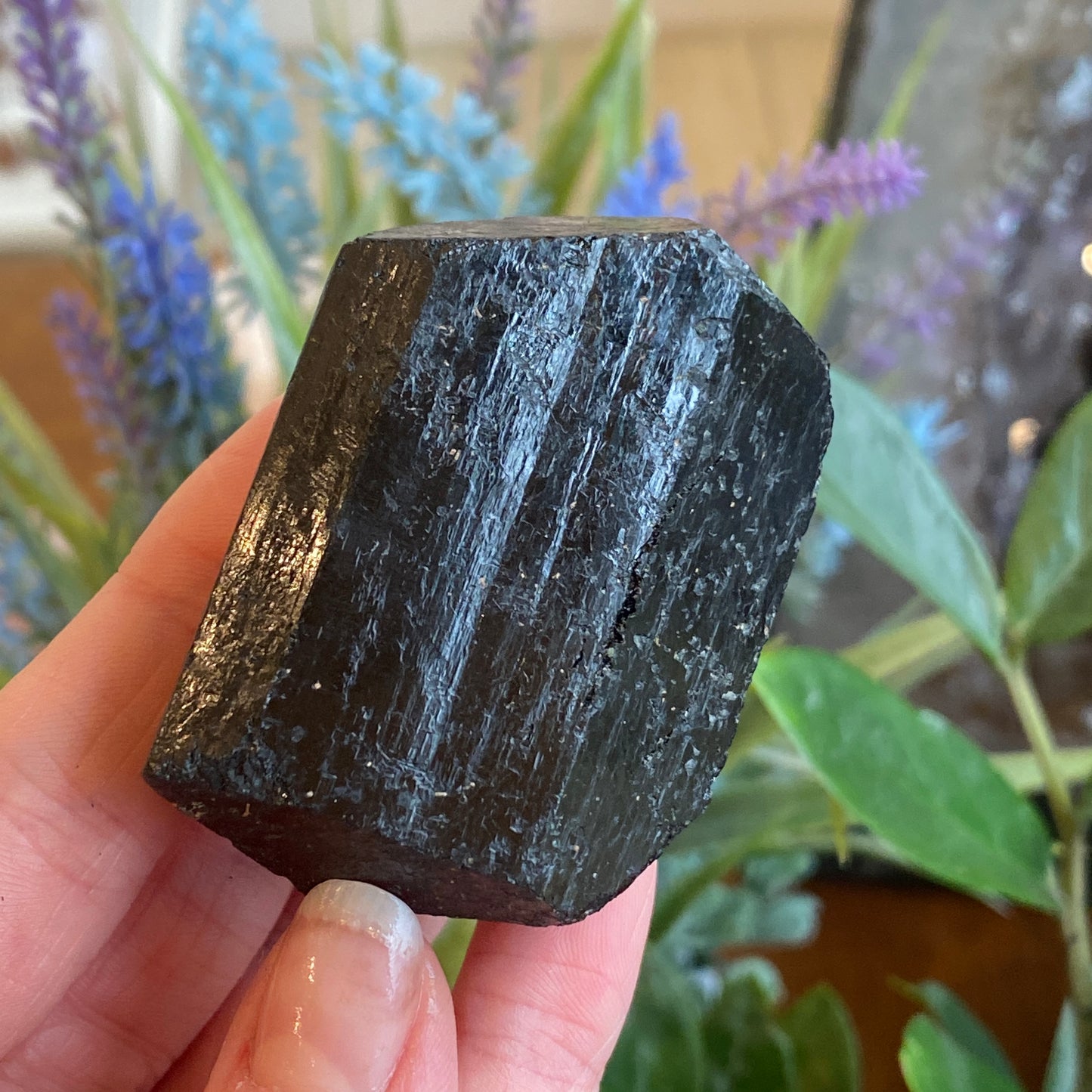 Black Tourmaline, Double Terminated, High Grade