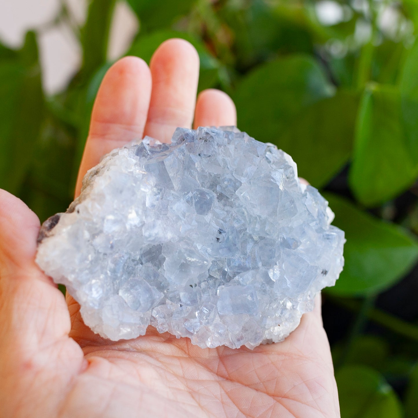 Blue Fluorite with Barite, Jaimina Mine, Asturias, Spain