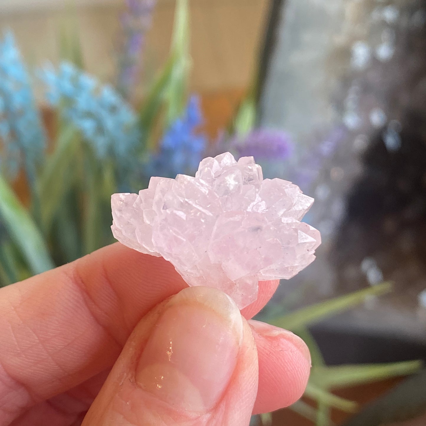Crystallized Rose Quartz