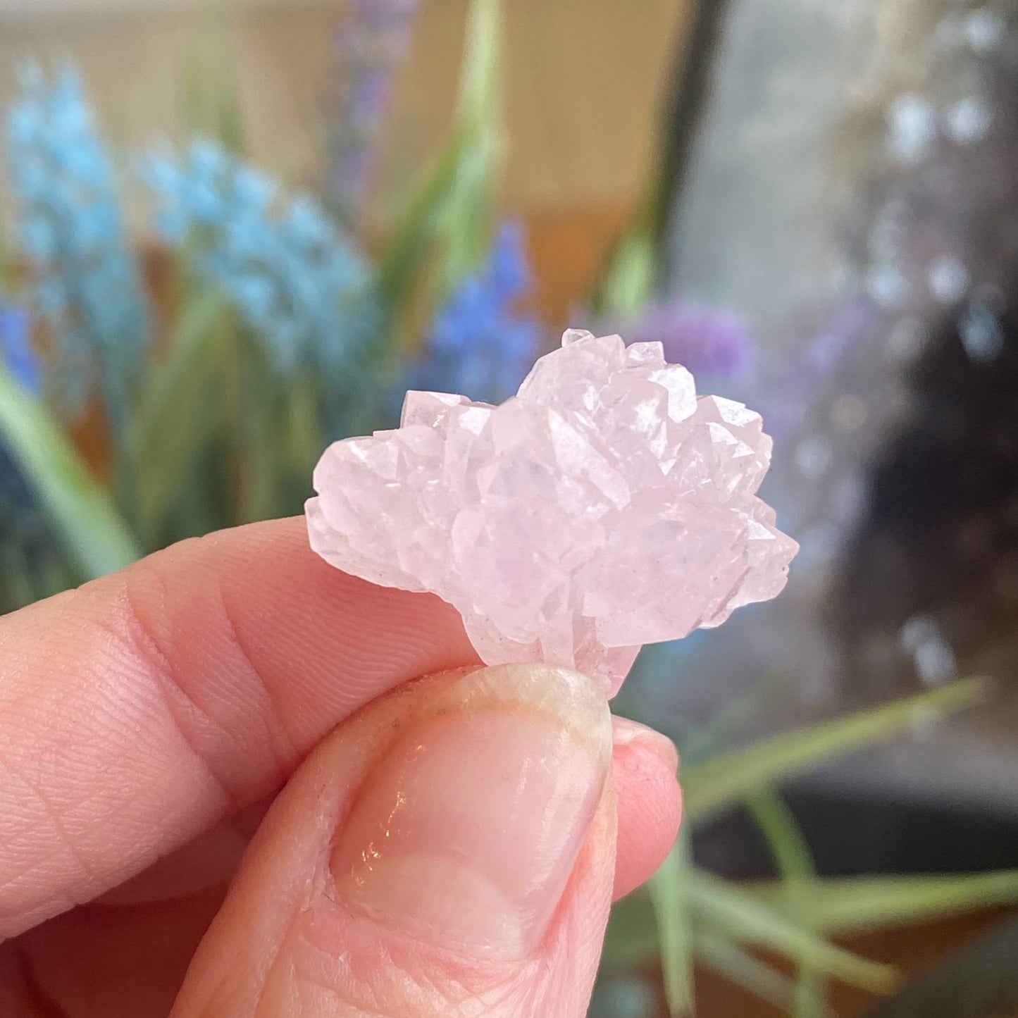 Crystallized Rose Quartz