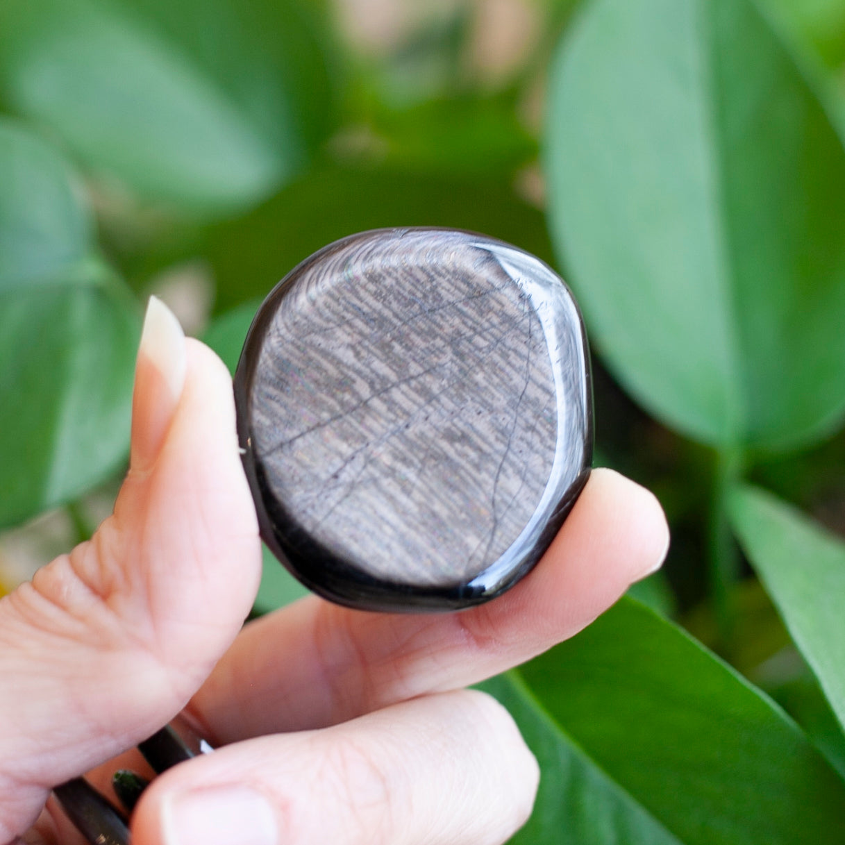 Hypersthene Worry Stone