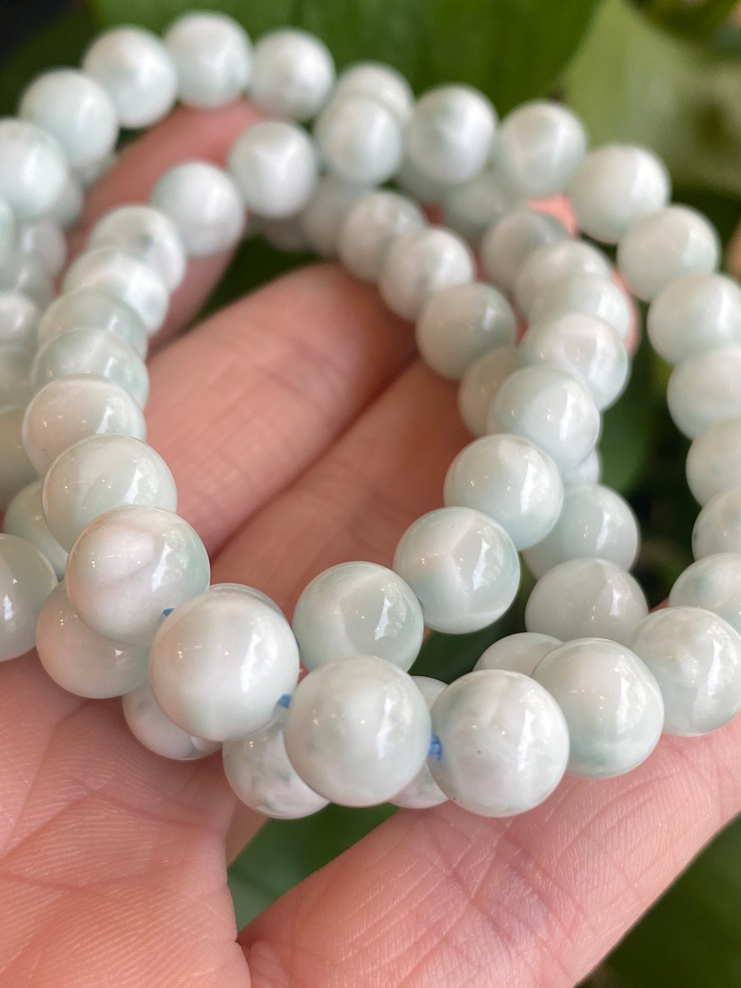 Garnierite, Green Moonstone Bracelet