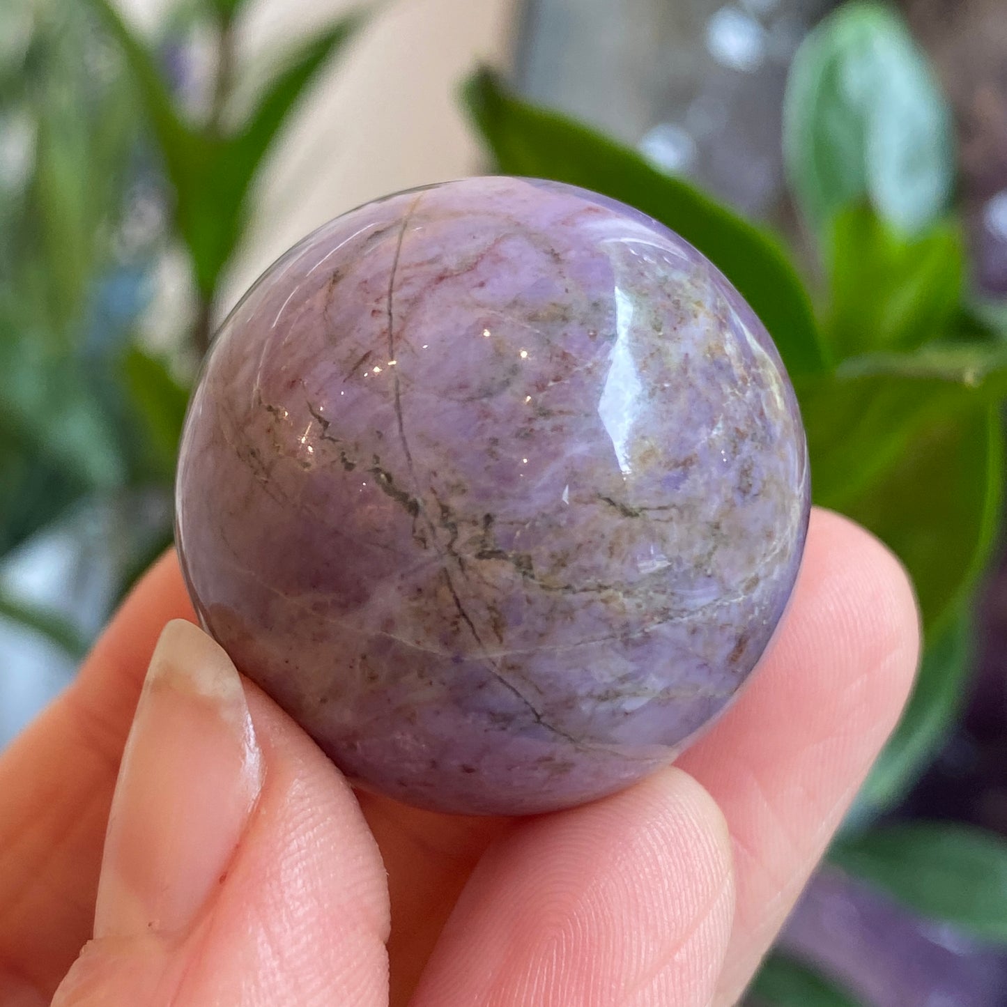Turkish Purple Jade Sphere