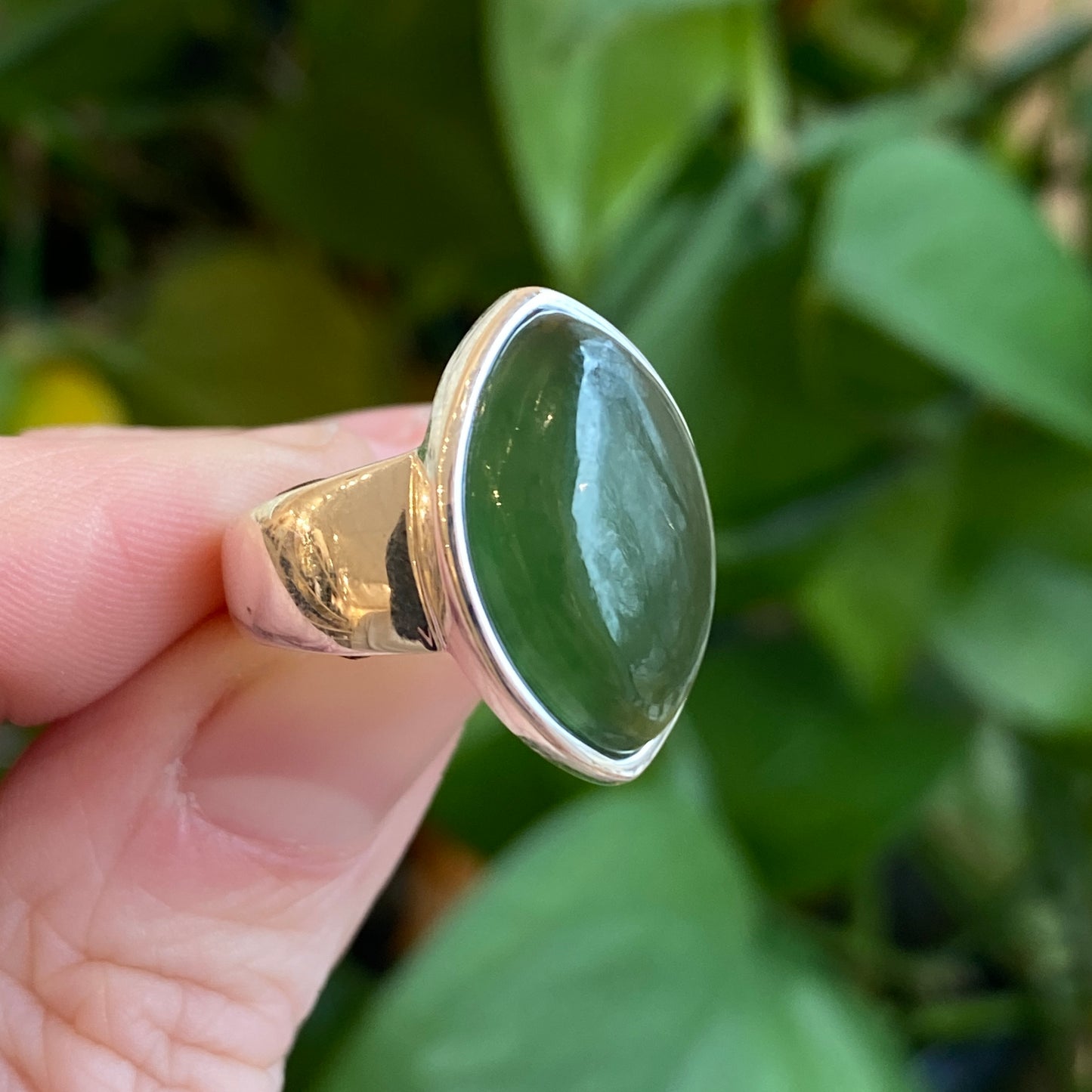 Jade Ring, Size 7.5