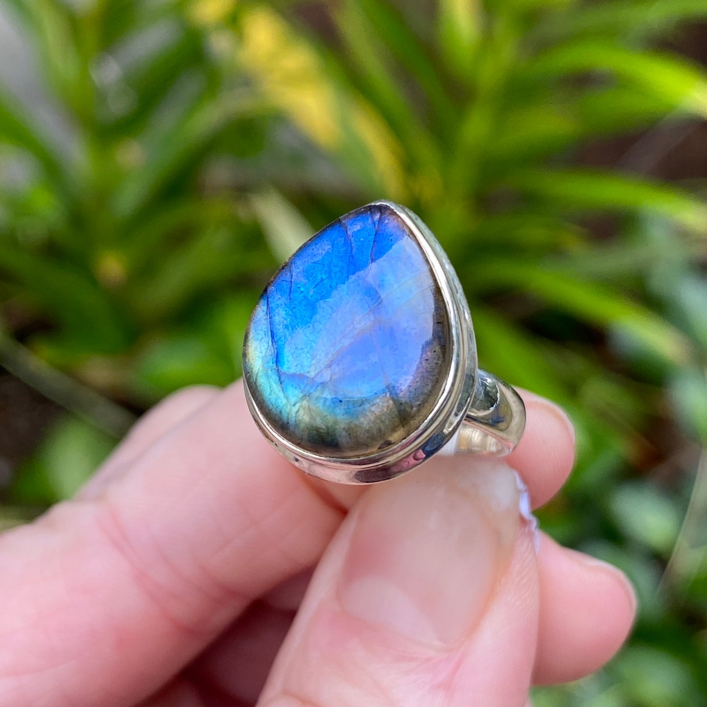 Labradorite Ring, Size 7