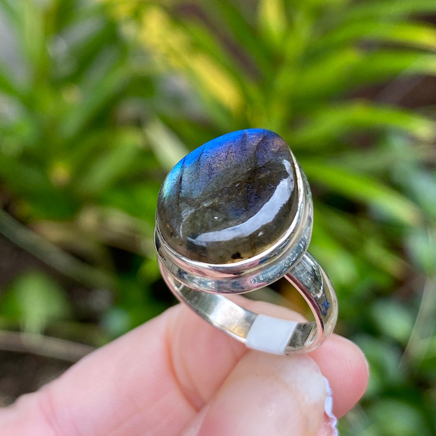 Labradorite Ring, Size 7
