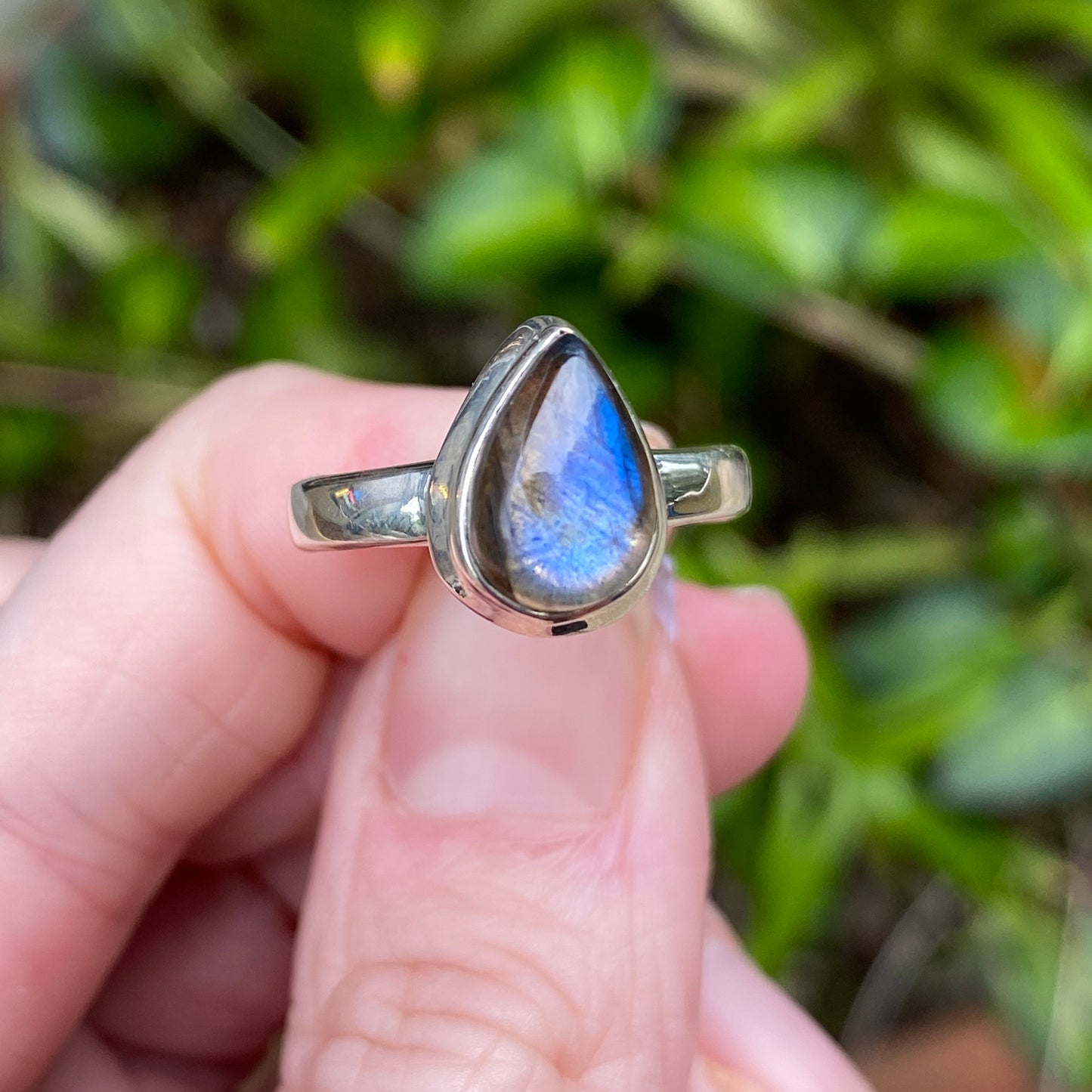 Labradorite Ring, Size 7.5