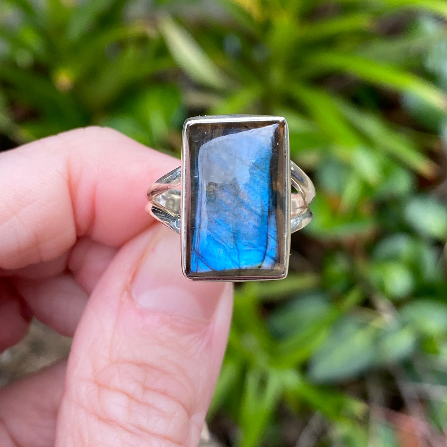 Labradorite Ring, Size 8