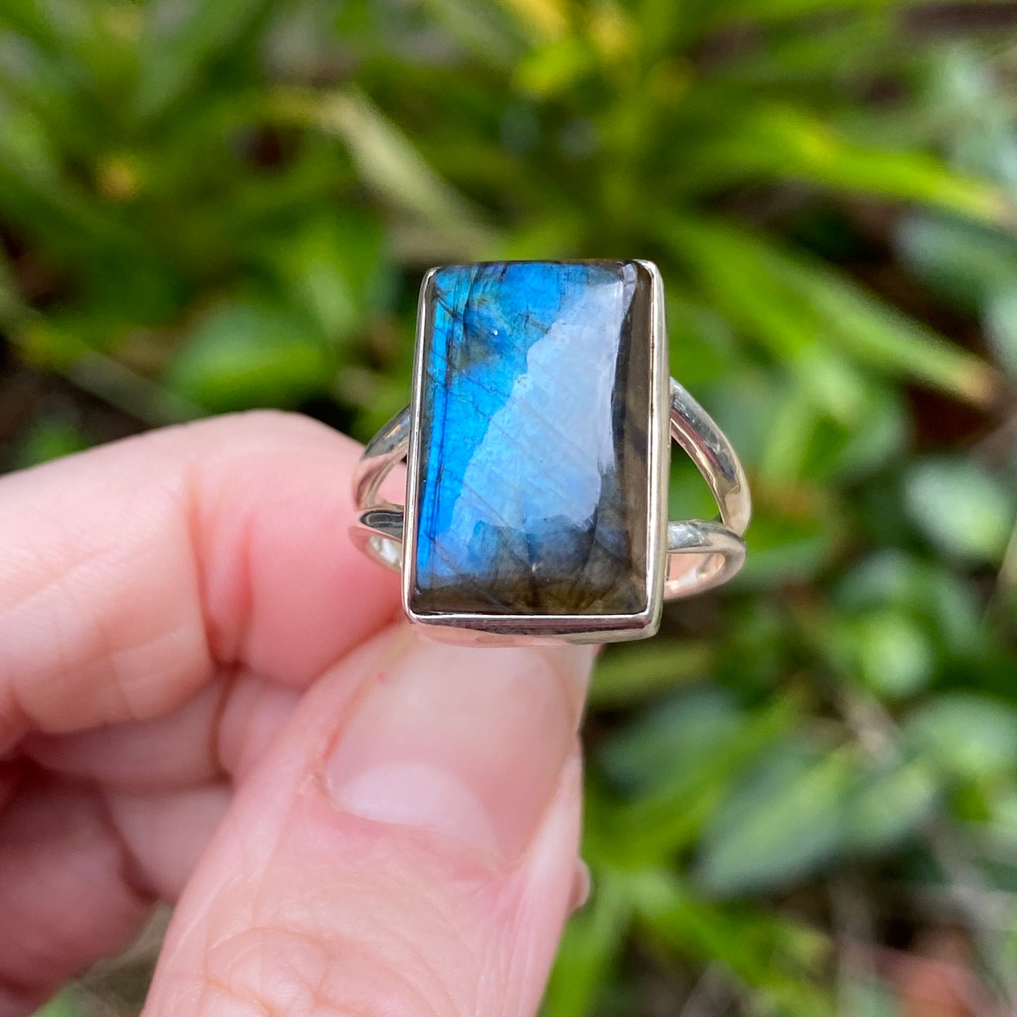 Labradorite Ring, Size 8