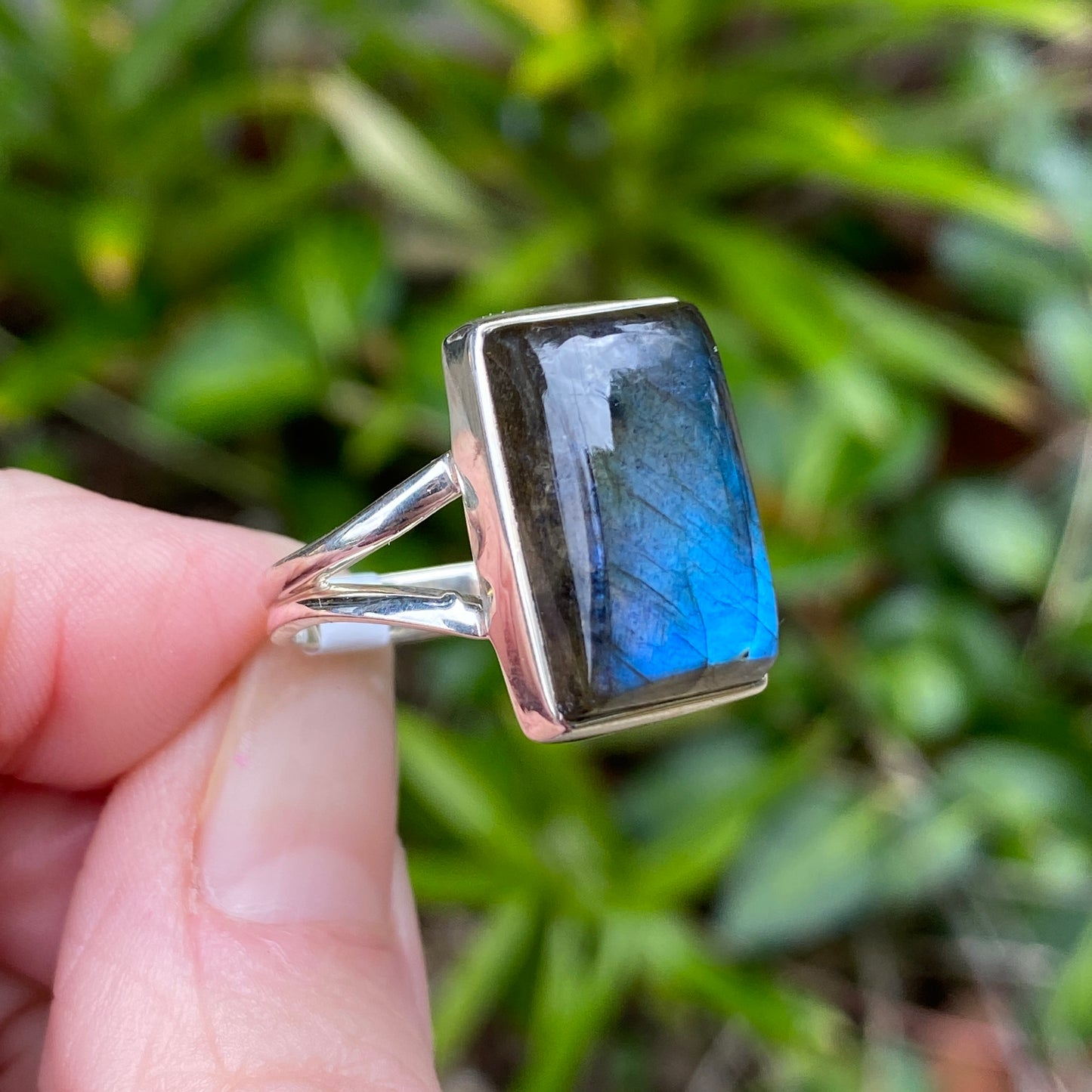 Labradorite Ring, Size 8
