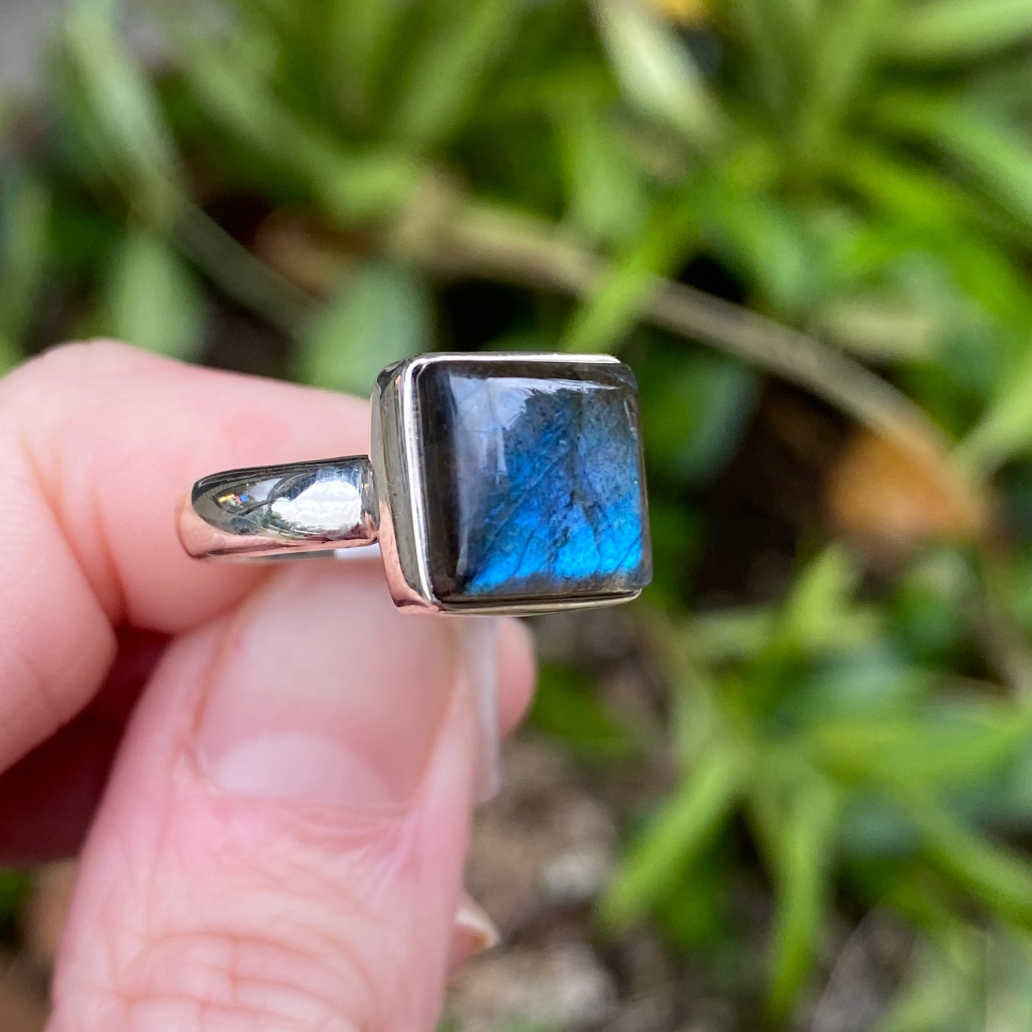 Labradorite Ring, Size 8.5