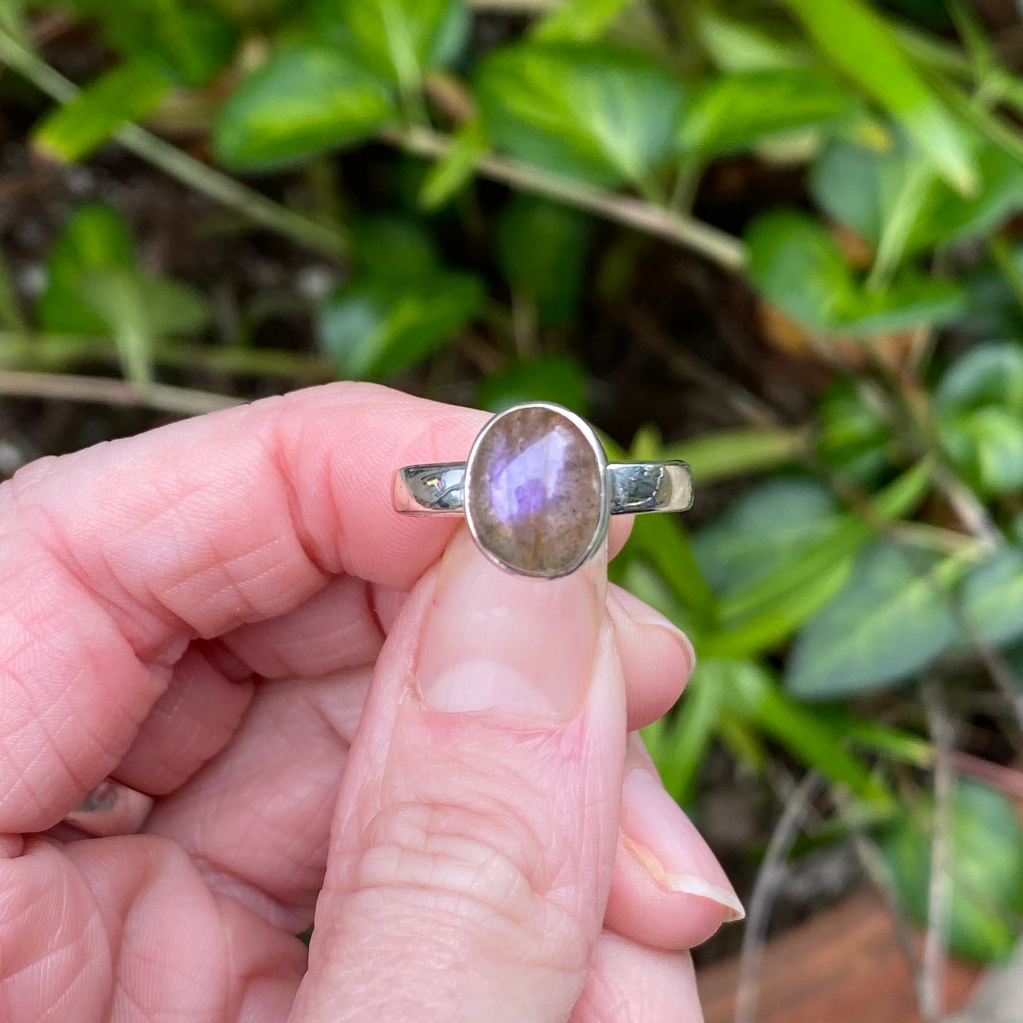 Labradorite Ring, Size 7