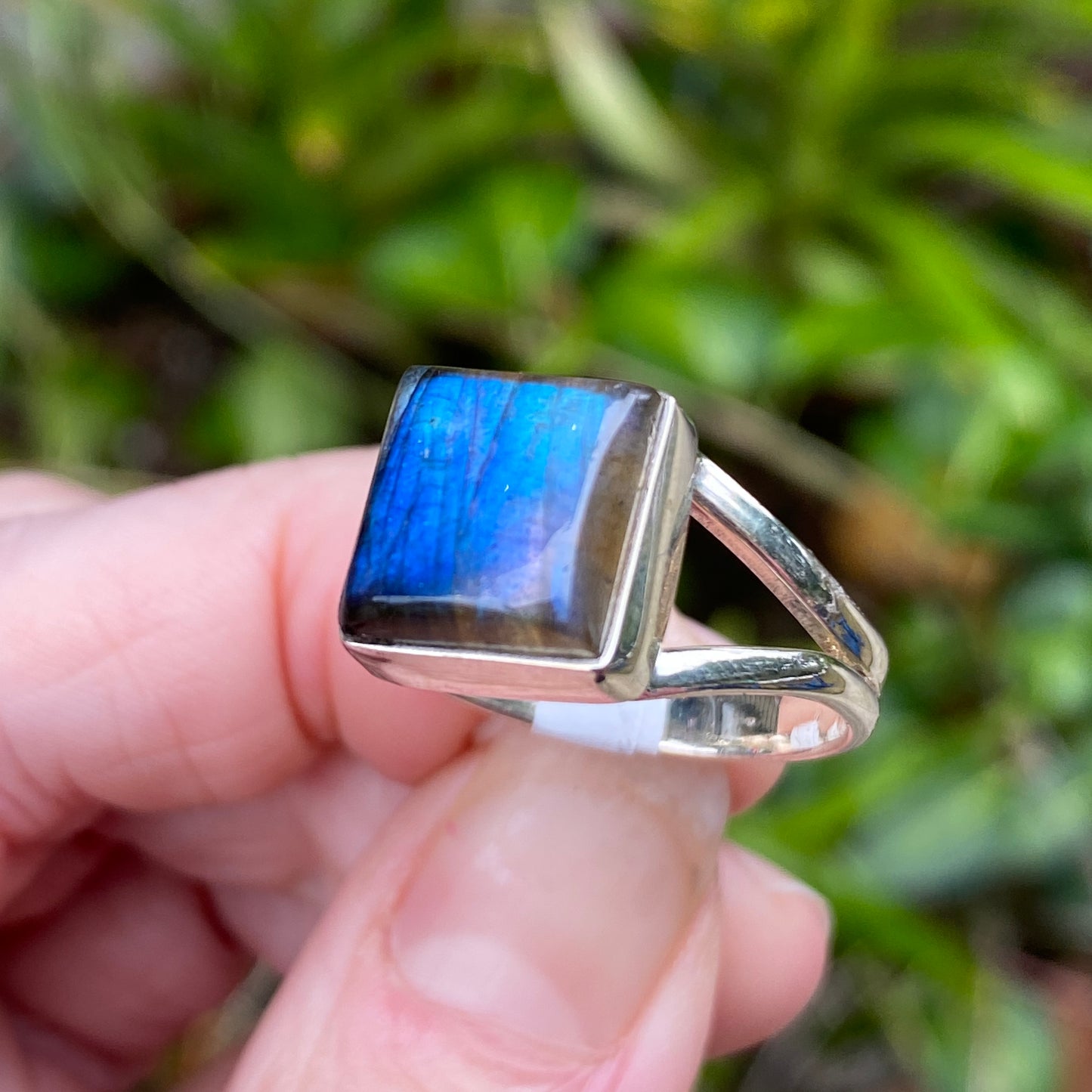 Labradorite Ring, Size 9