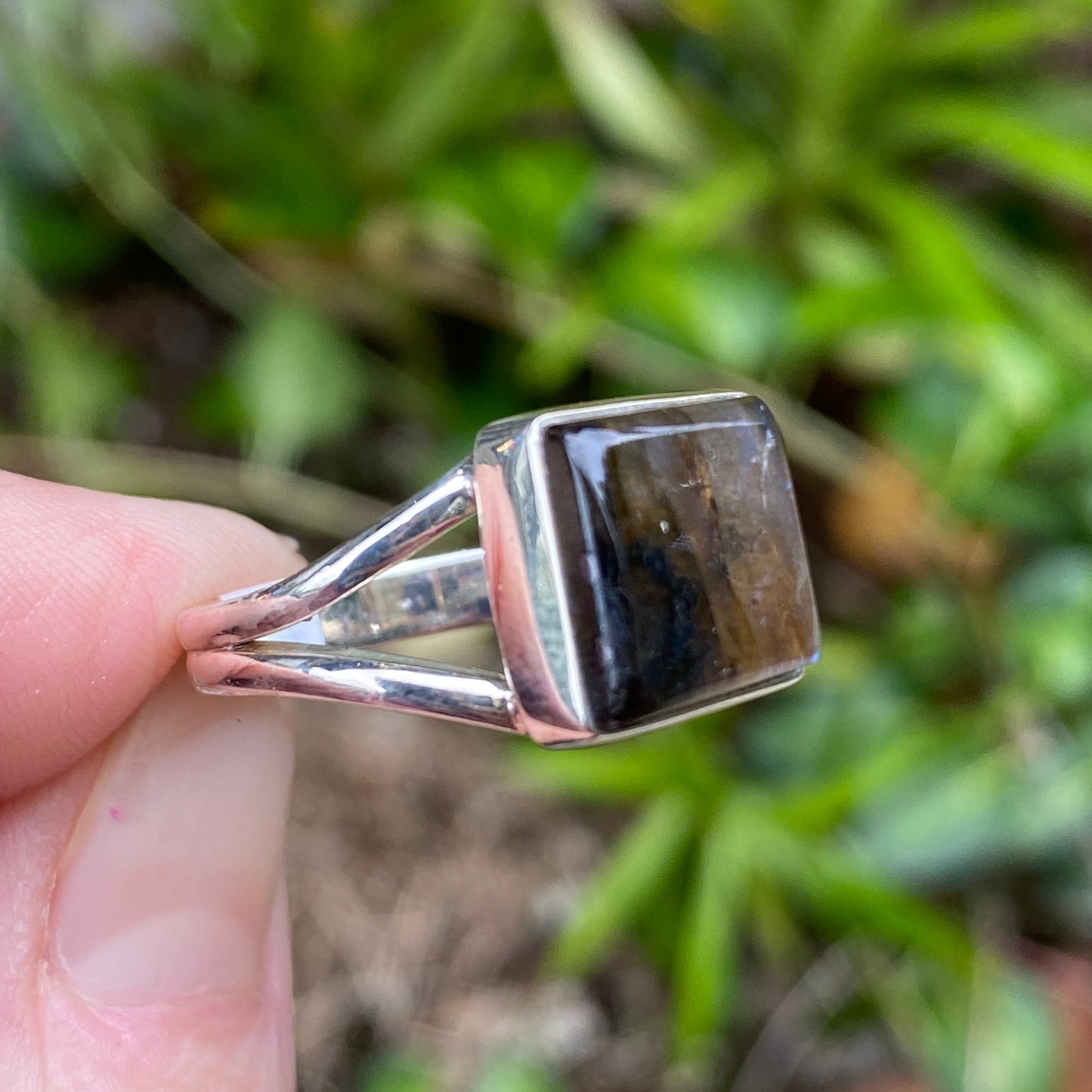 Labradorite Ring, Size 9