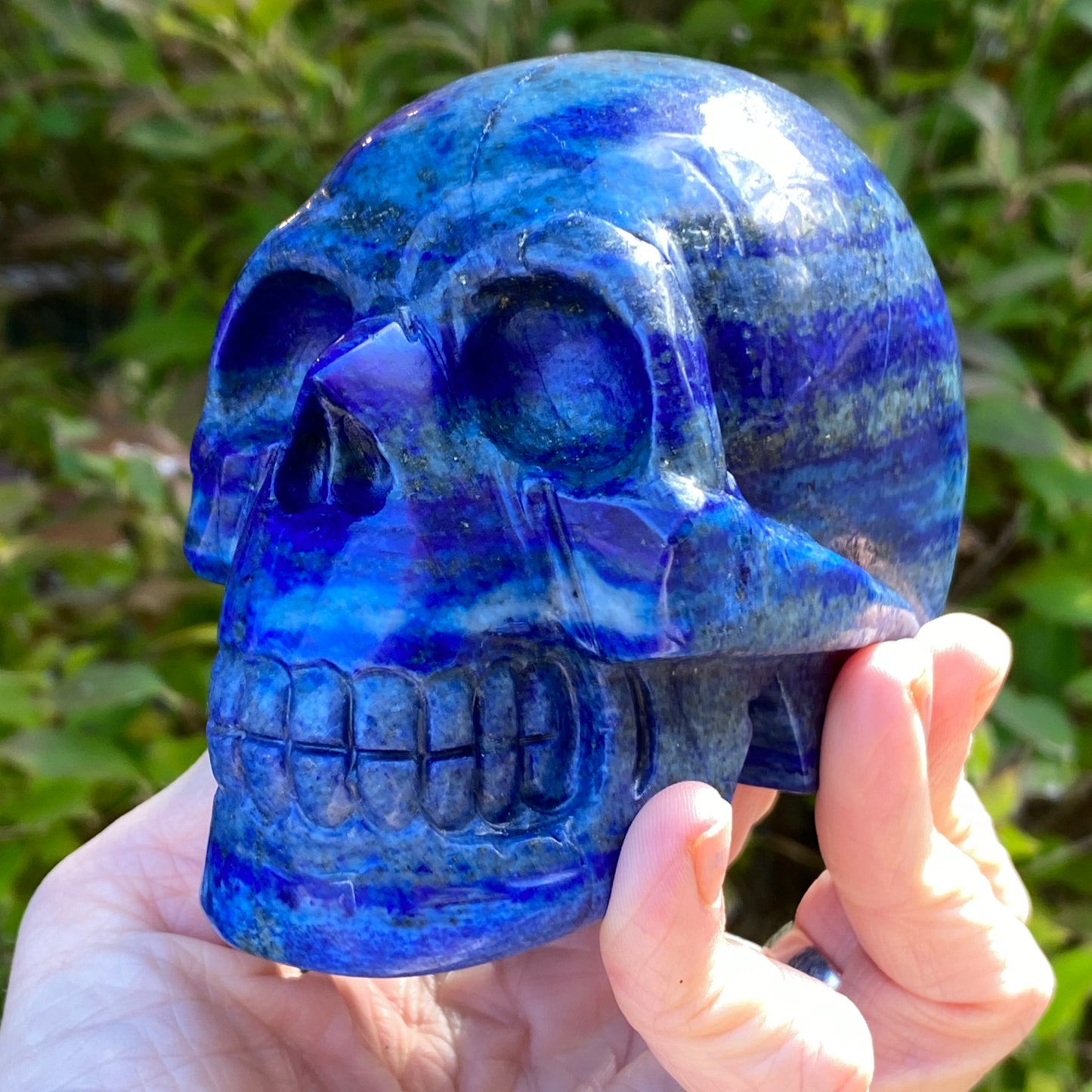 Lapis Lazuli Skull