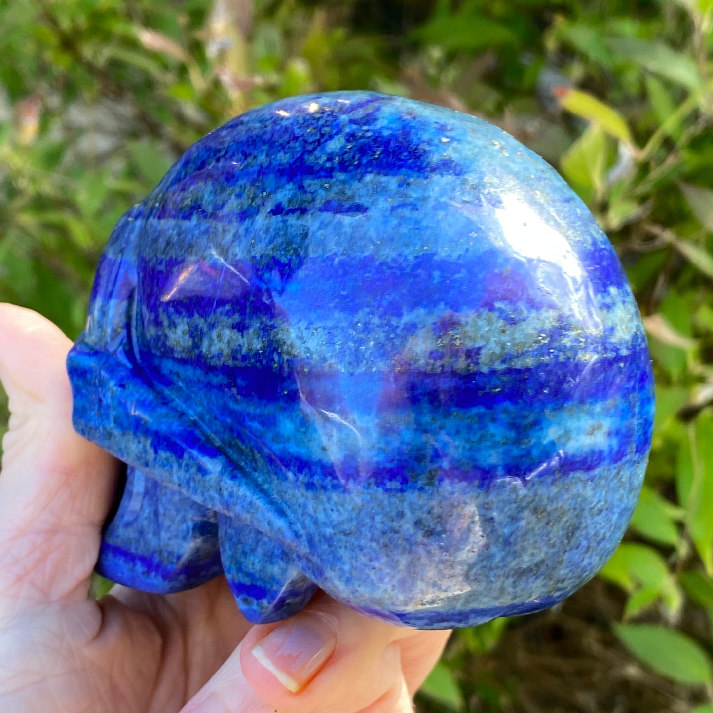 Lapis Lazuli Skull