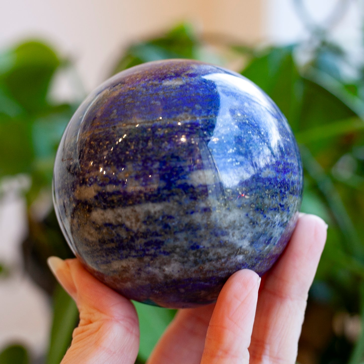 Lapis Lazuli Sphere, 75mm