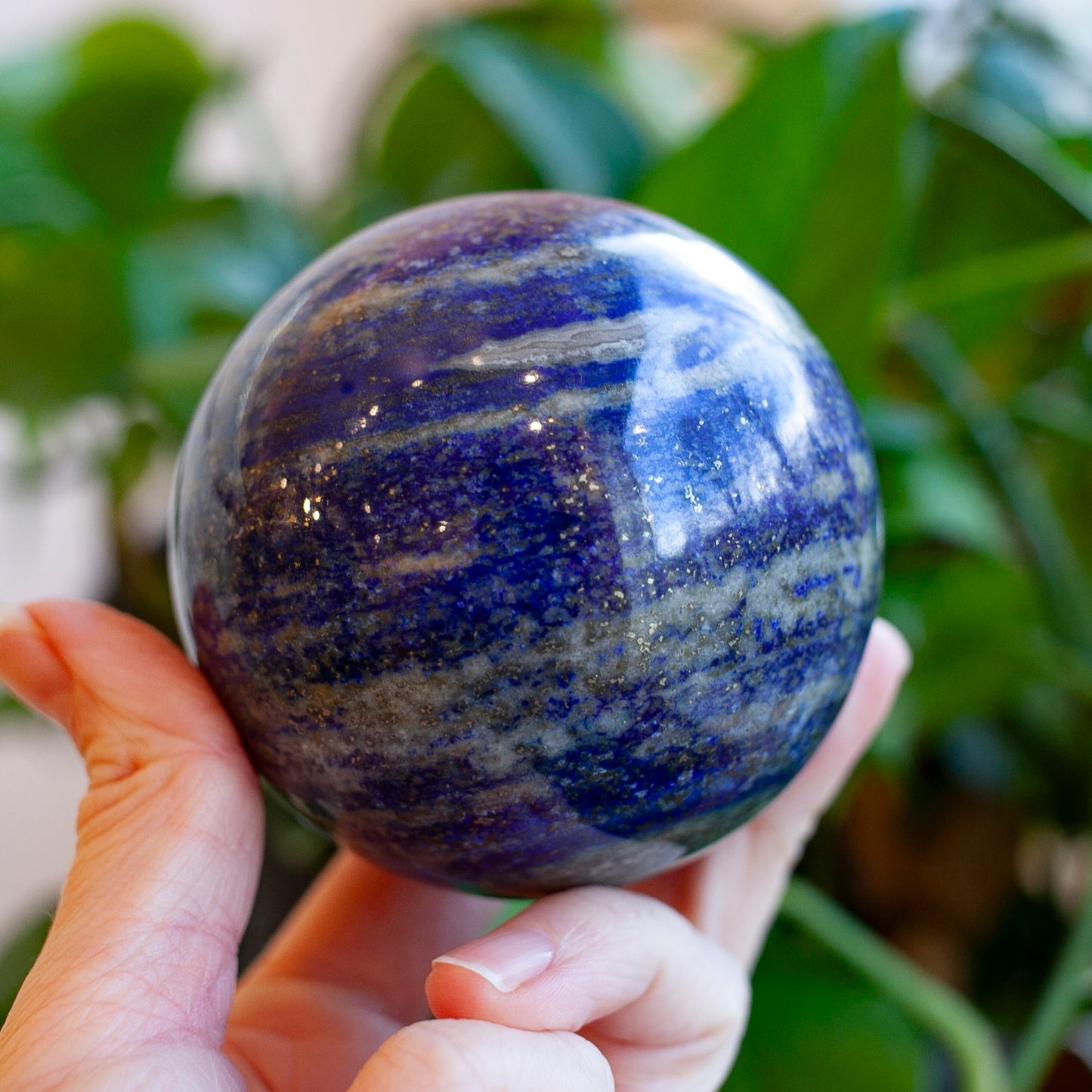 Lapis Lazuli Sphere, 75mm