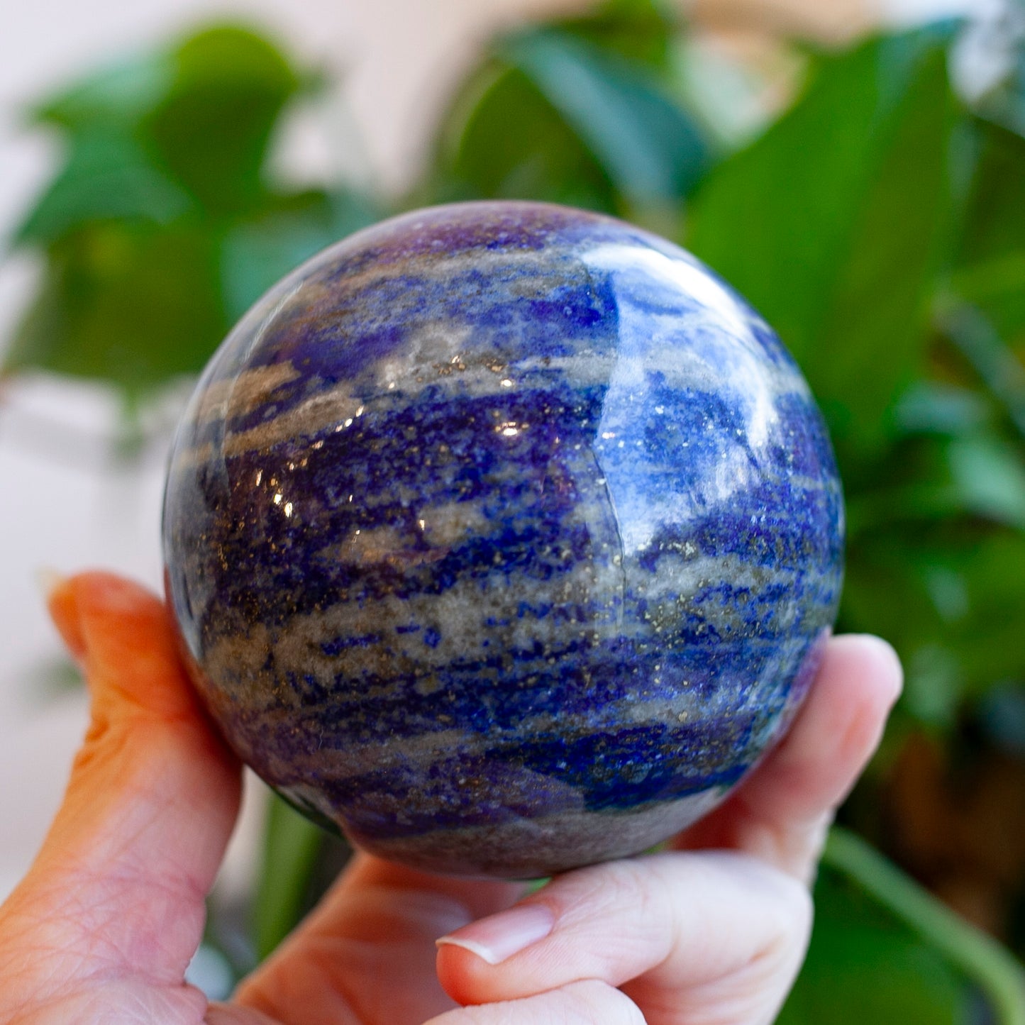 Lapis Lazuli Sphere, 75mm