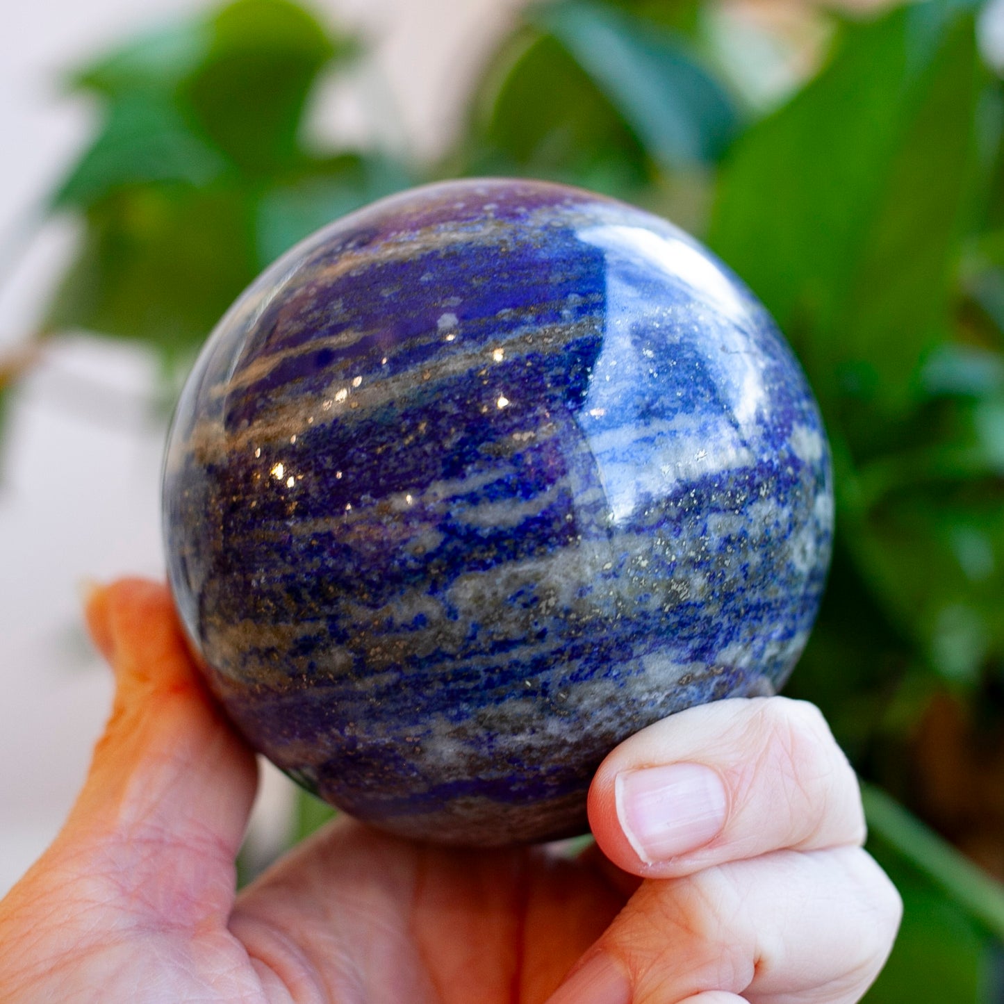 Lapis Lazuli Sphere, 75mm