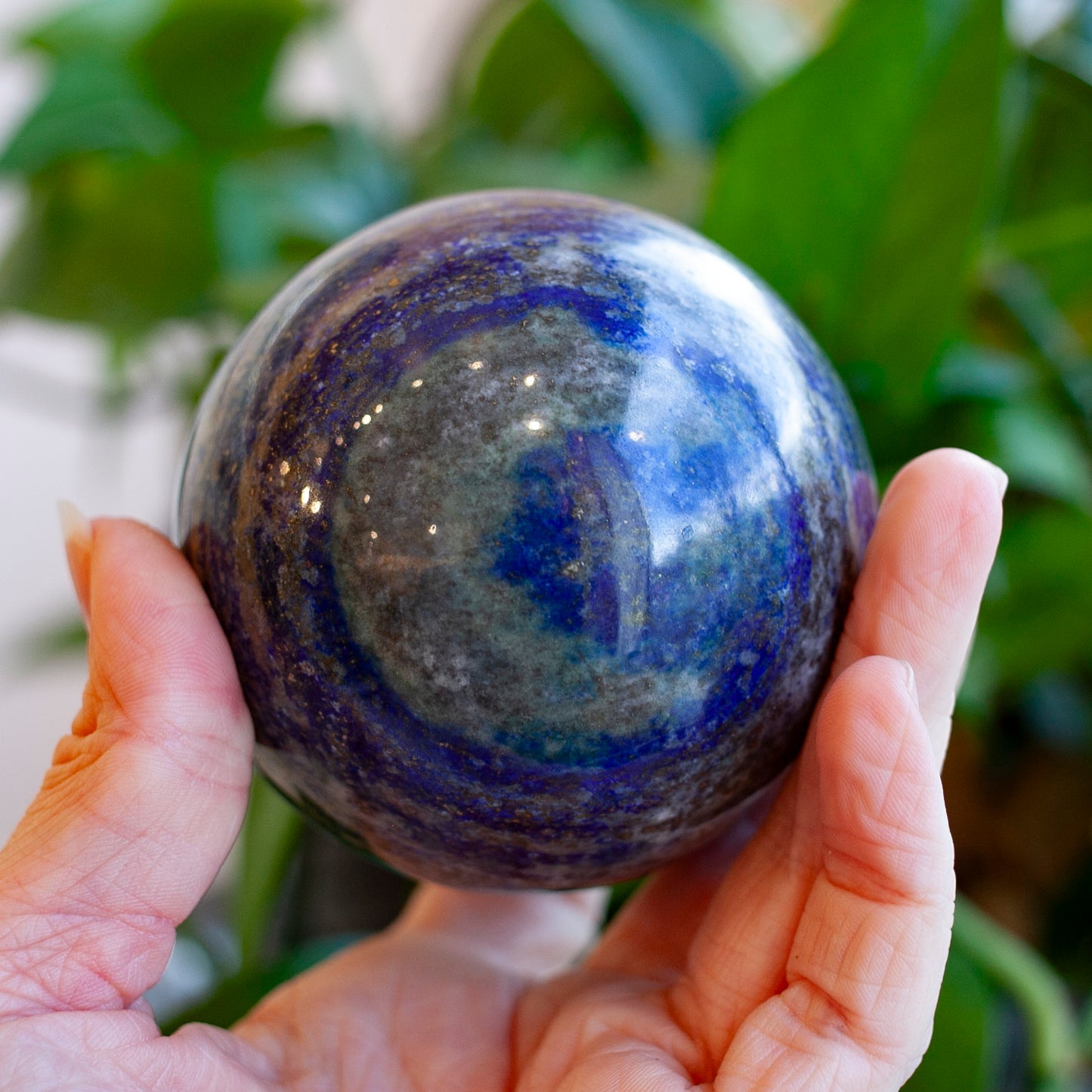 Lapis Lazuli Sphere, 75mm