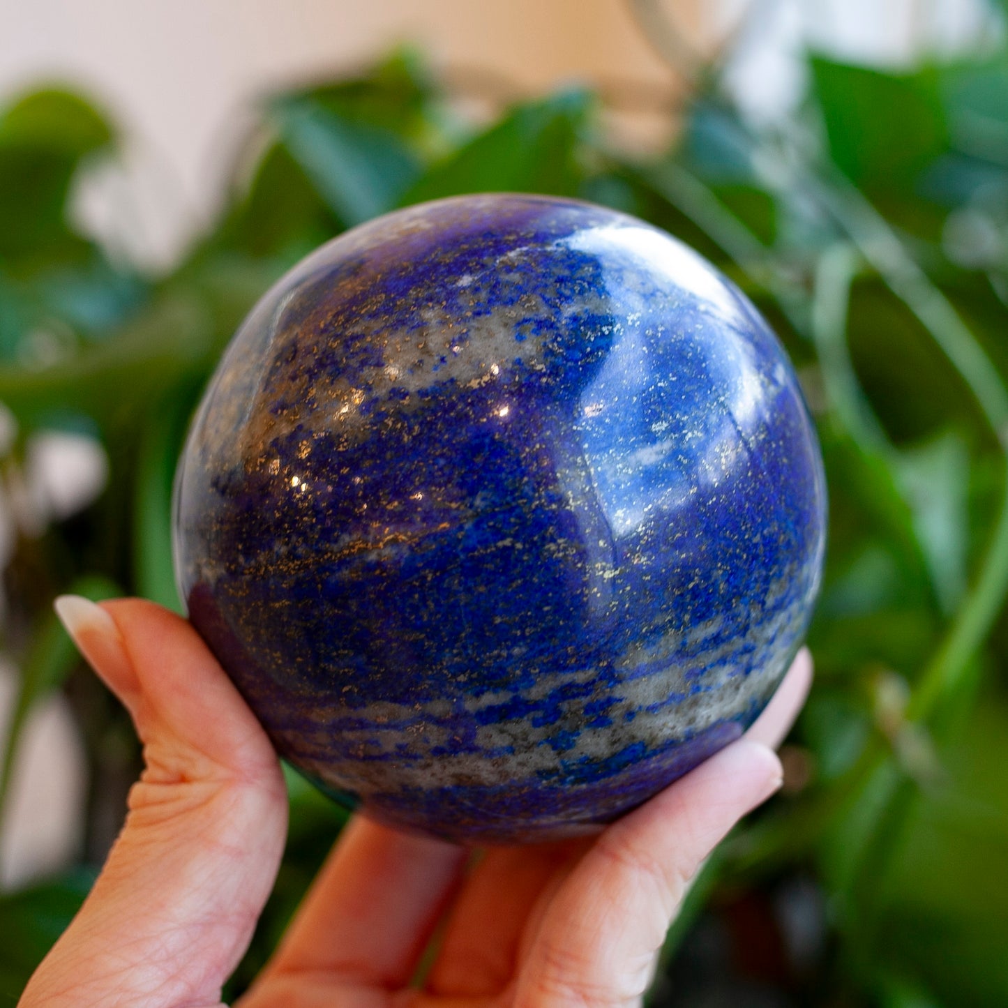 Lapis Lazuli Sphere, 80mm