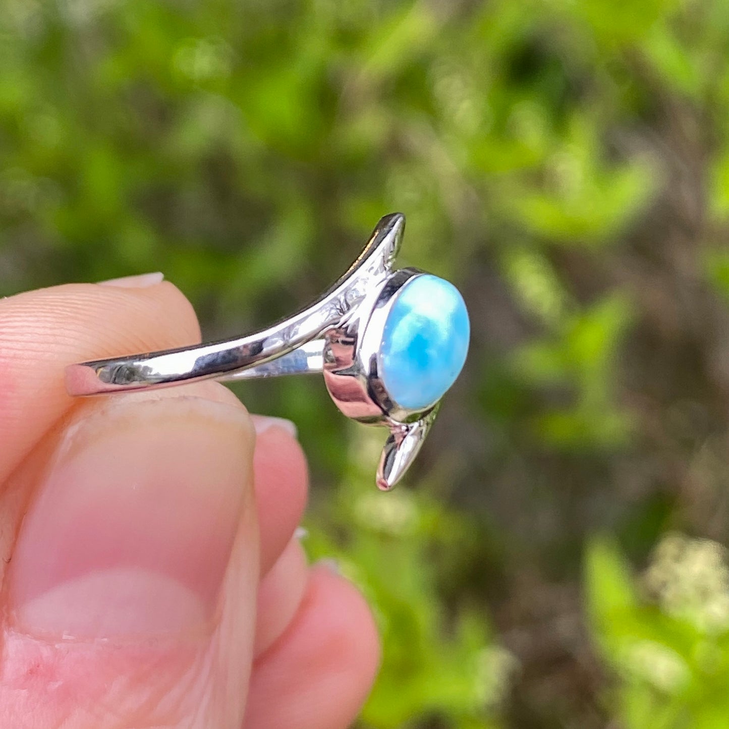 Larimar Ring, Size 5