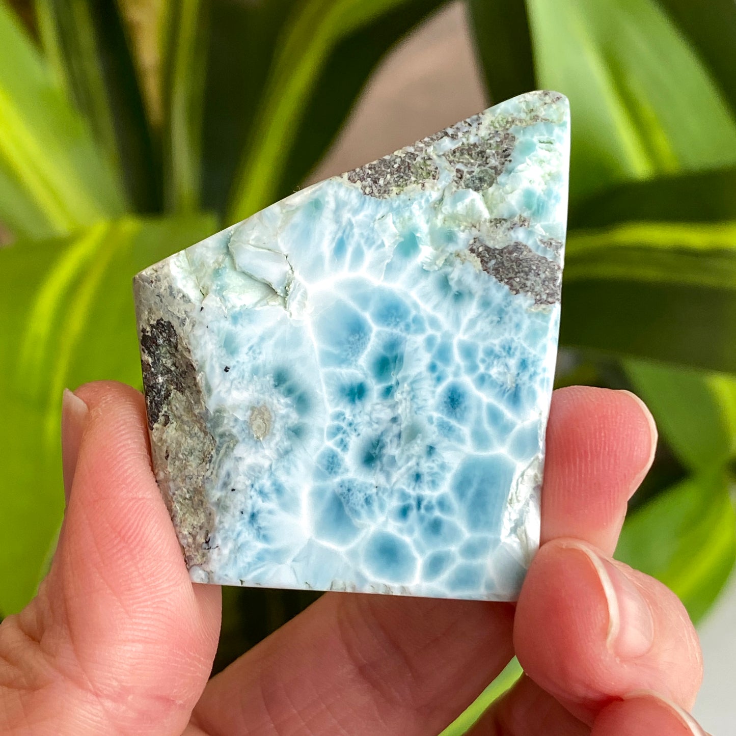 Larimar Slab, Standing