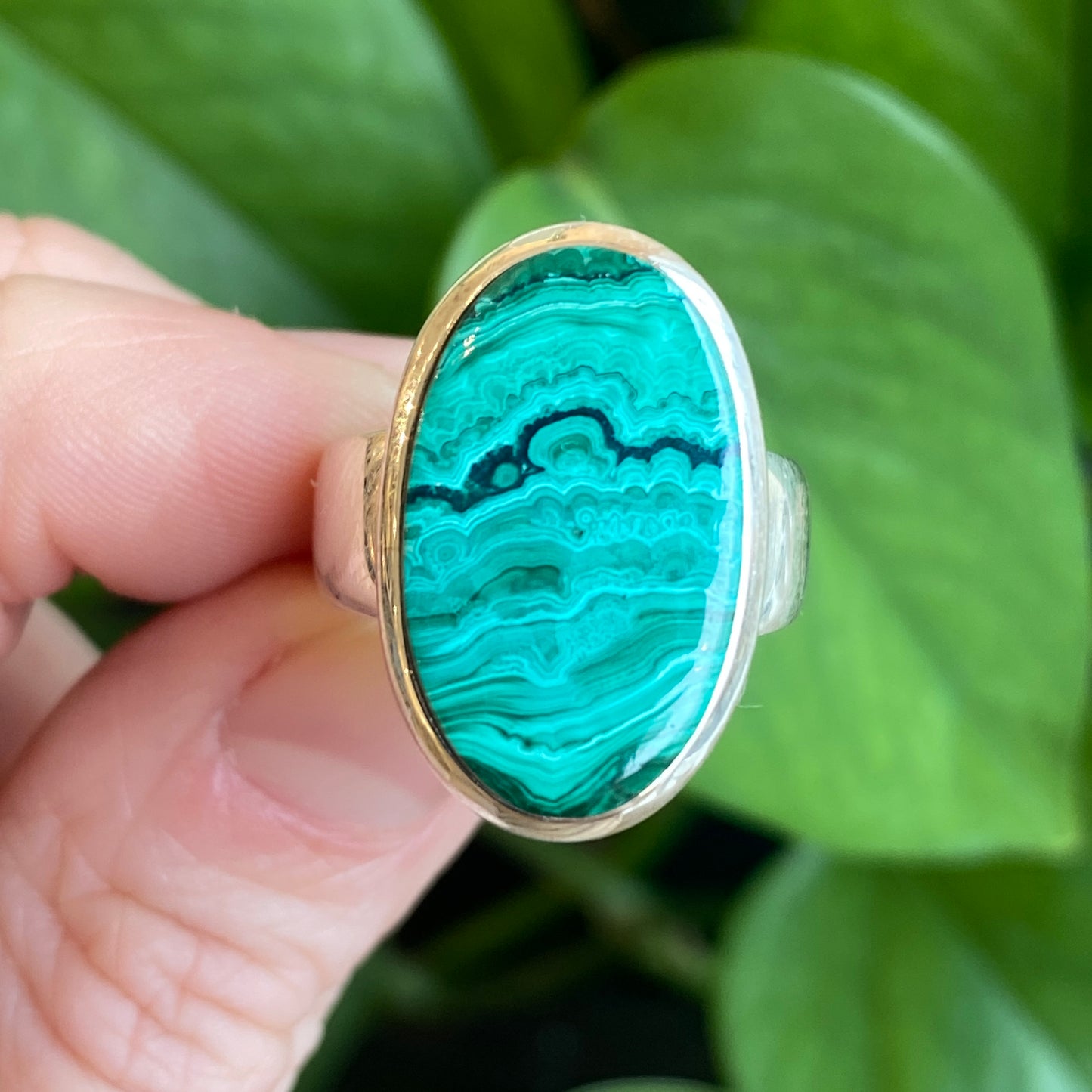 Copy of Malachite Ring, Size 7
