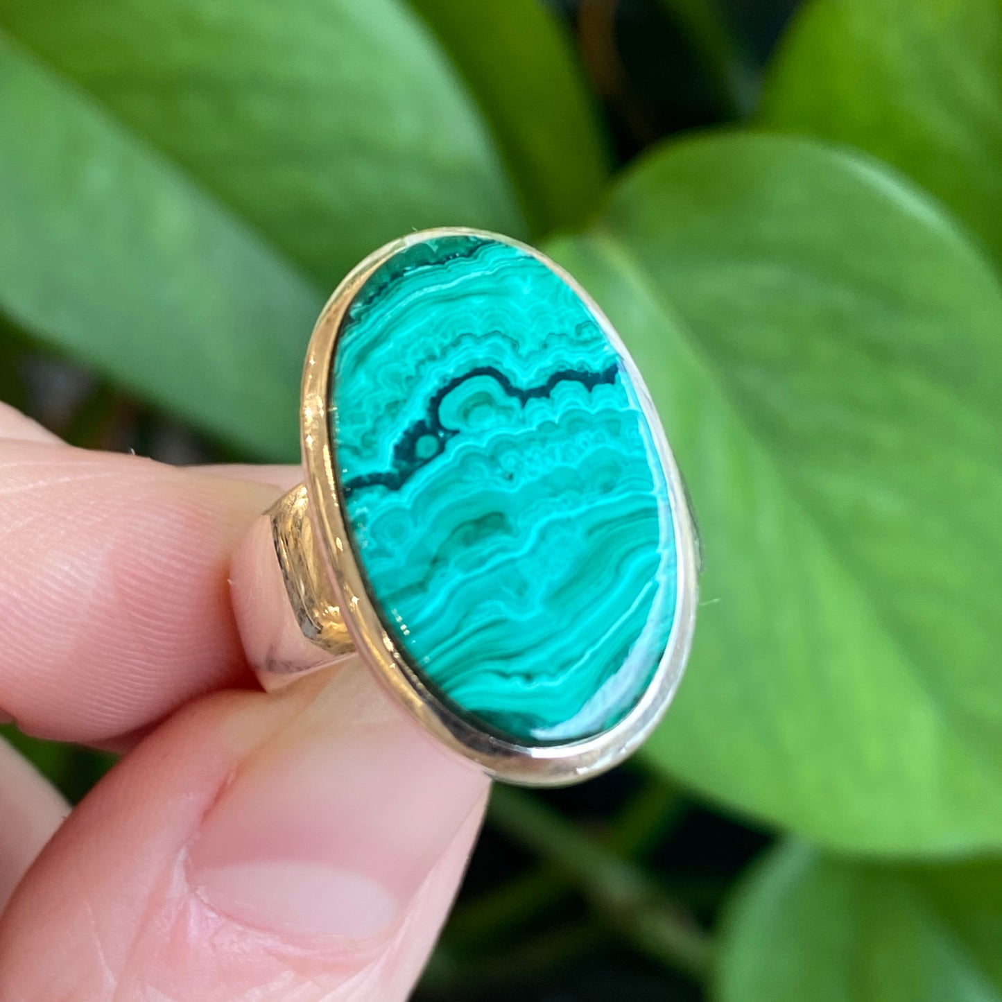 Copy of Malachite Ring, Size 7