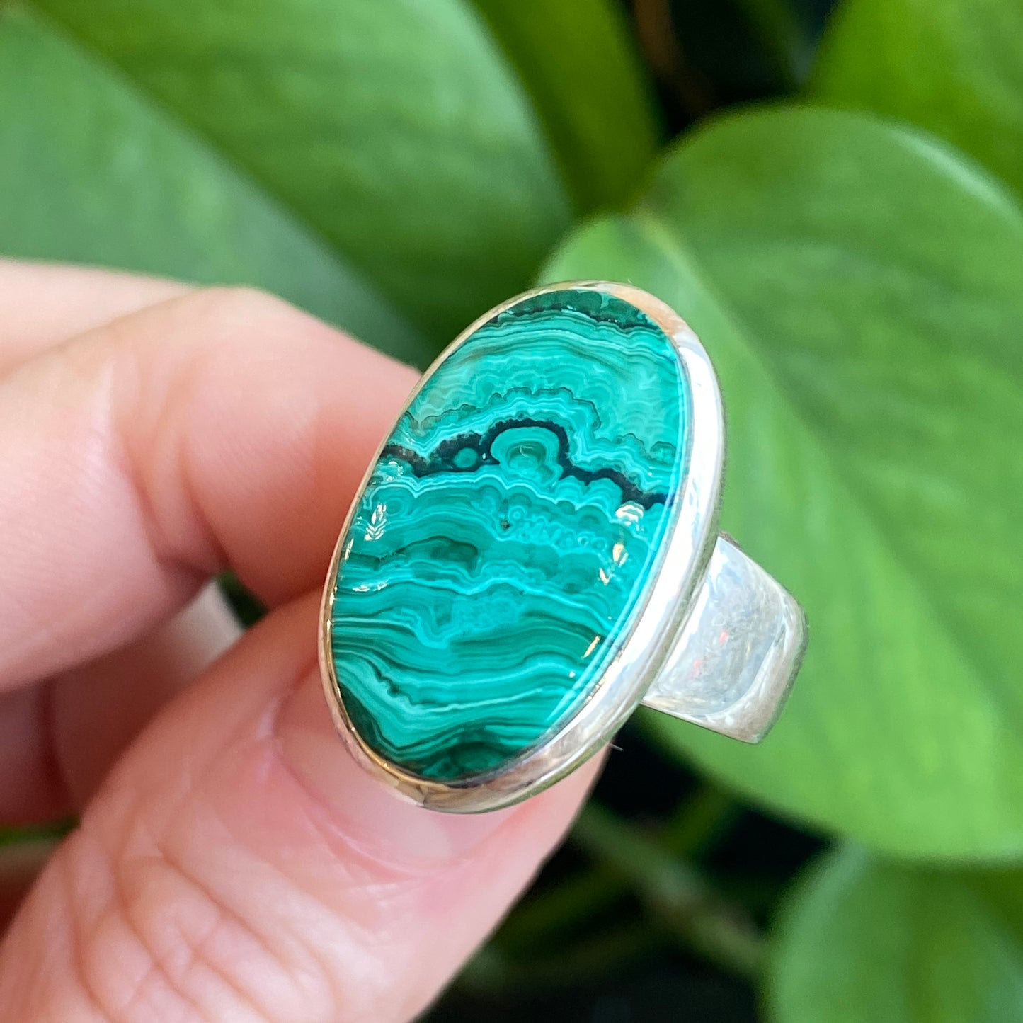 Copy of Malachite Ring, Size 7