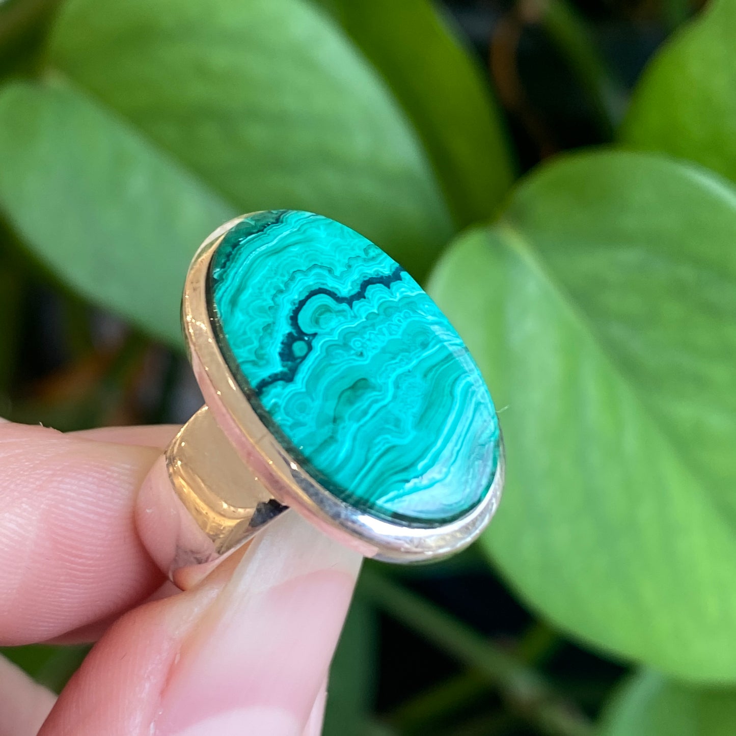 Copy of Malachite Ring, Size 7