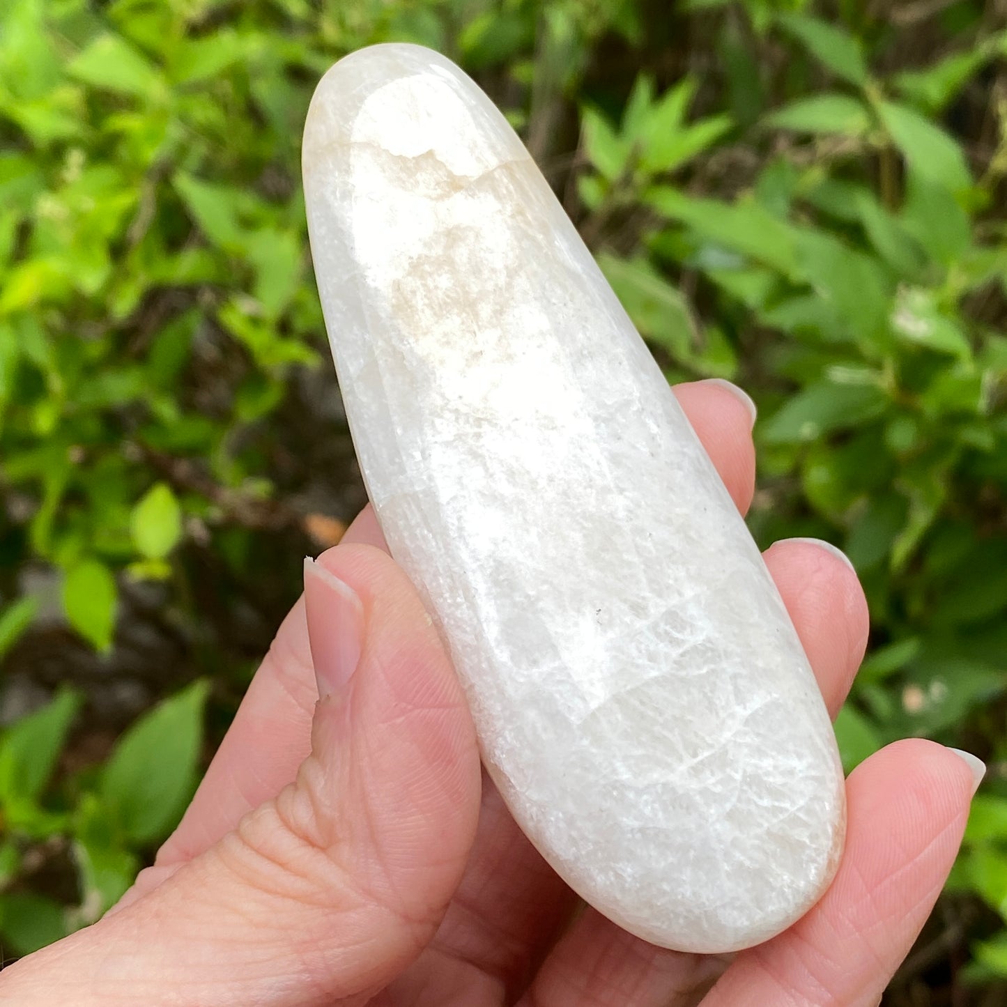 Natrolite Palm Stone