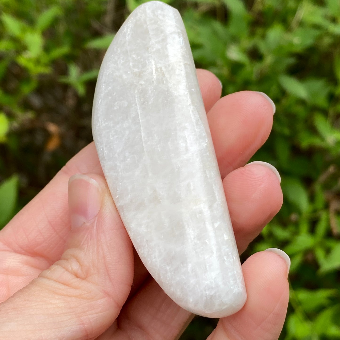 Natrolite Palm Stone