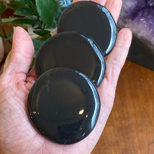 Onyx Worry Stone