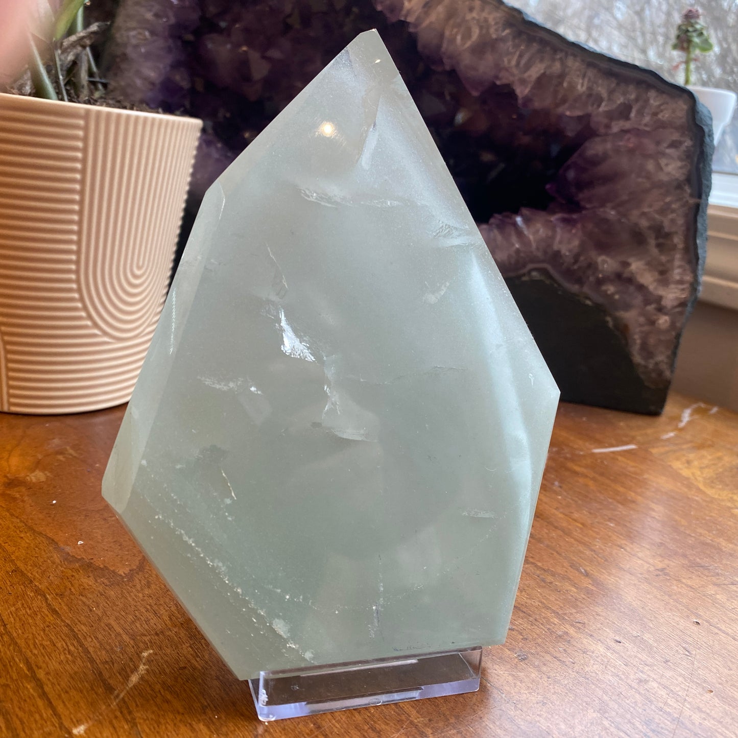 Chlorite Quartz Freeform, New Deposit Brazil