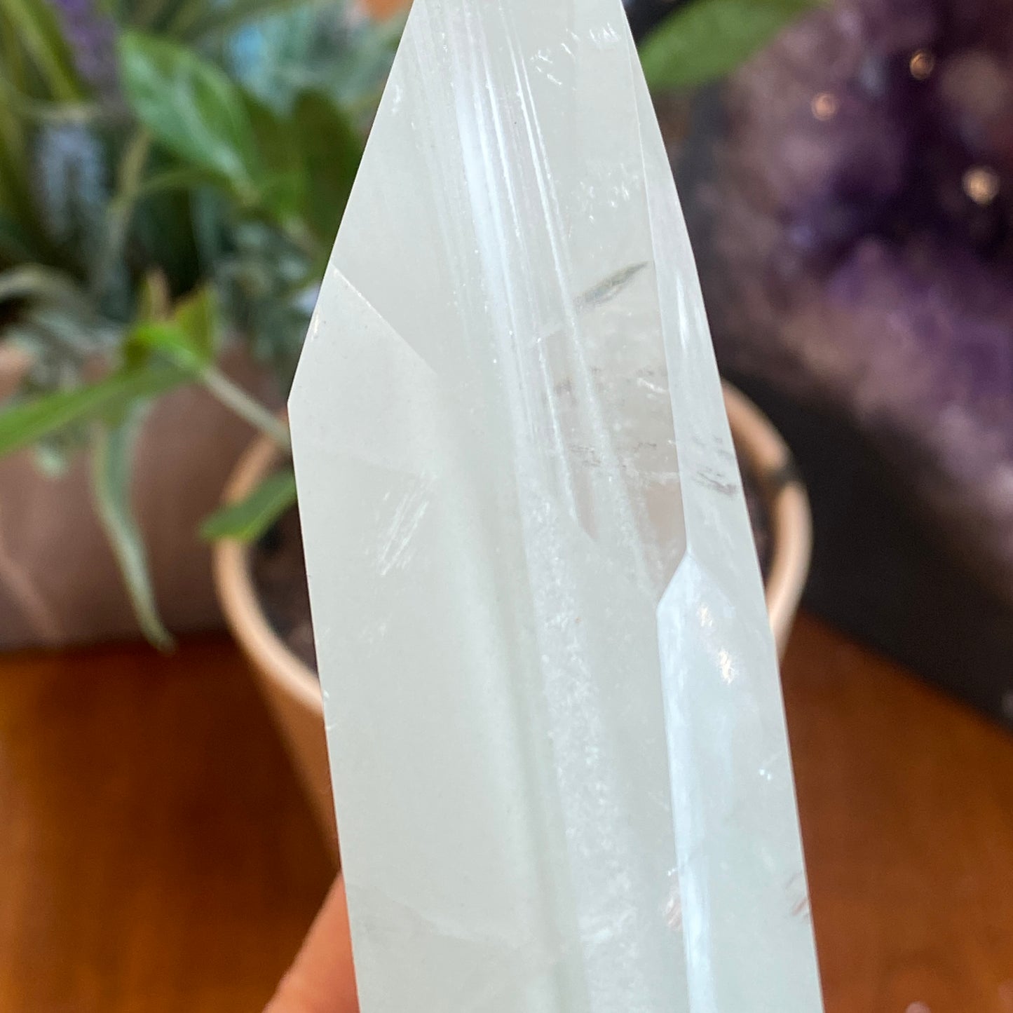 Chlorite Quartz Freeform, New Deposit Brazil