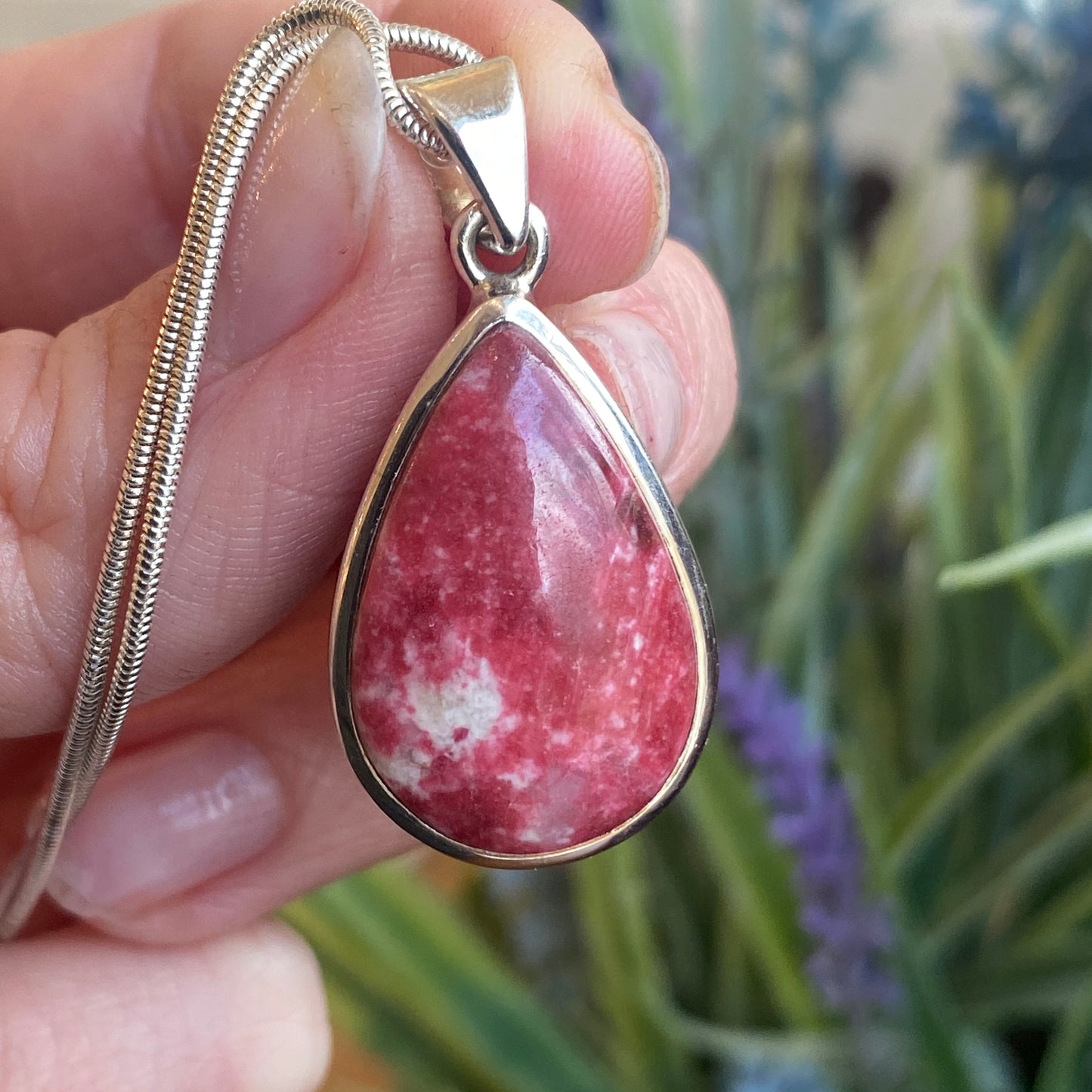 Thulite Pendant