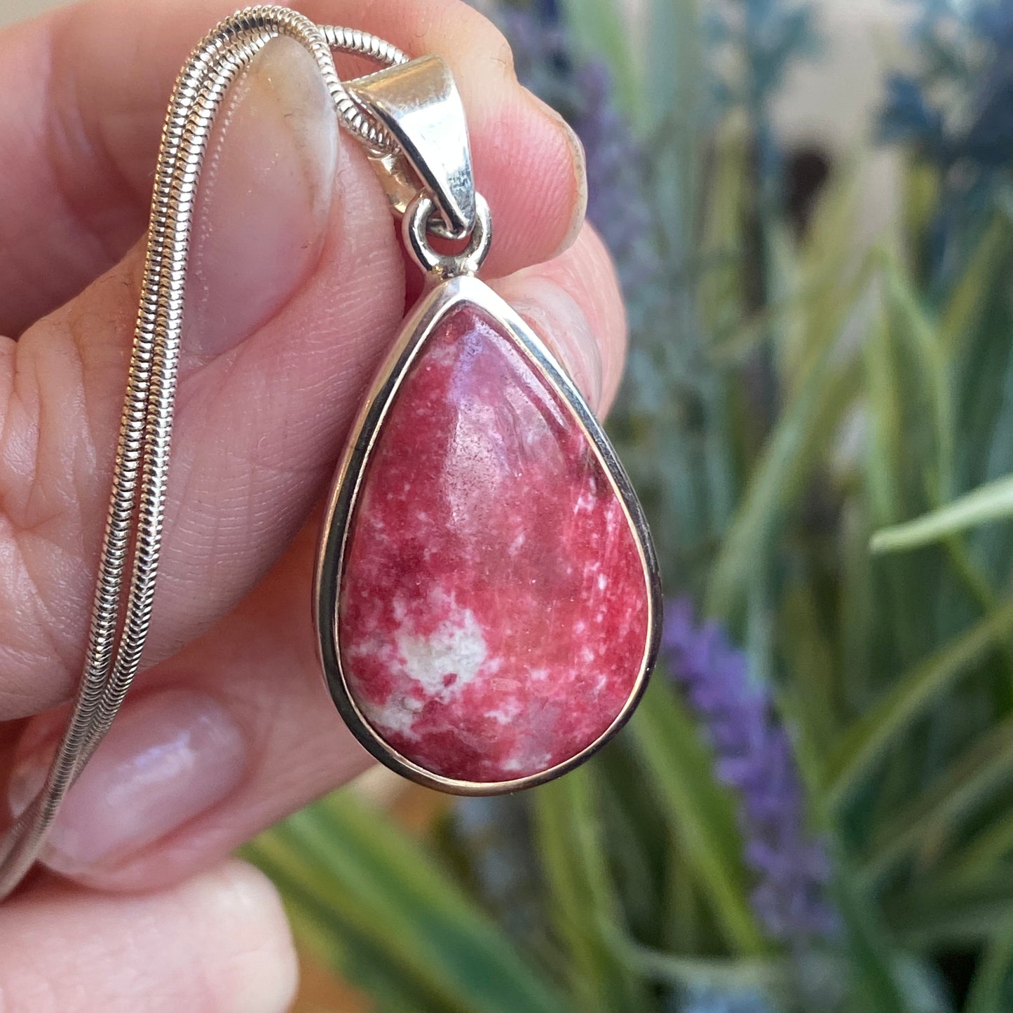 Thulite Pendant