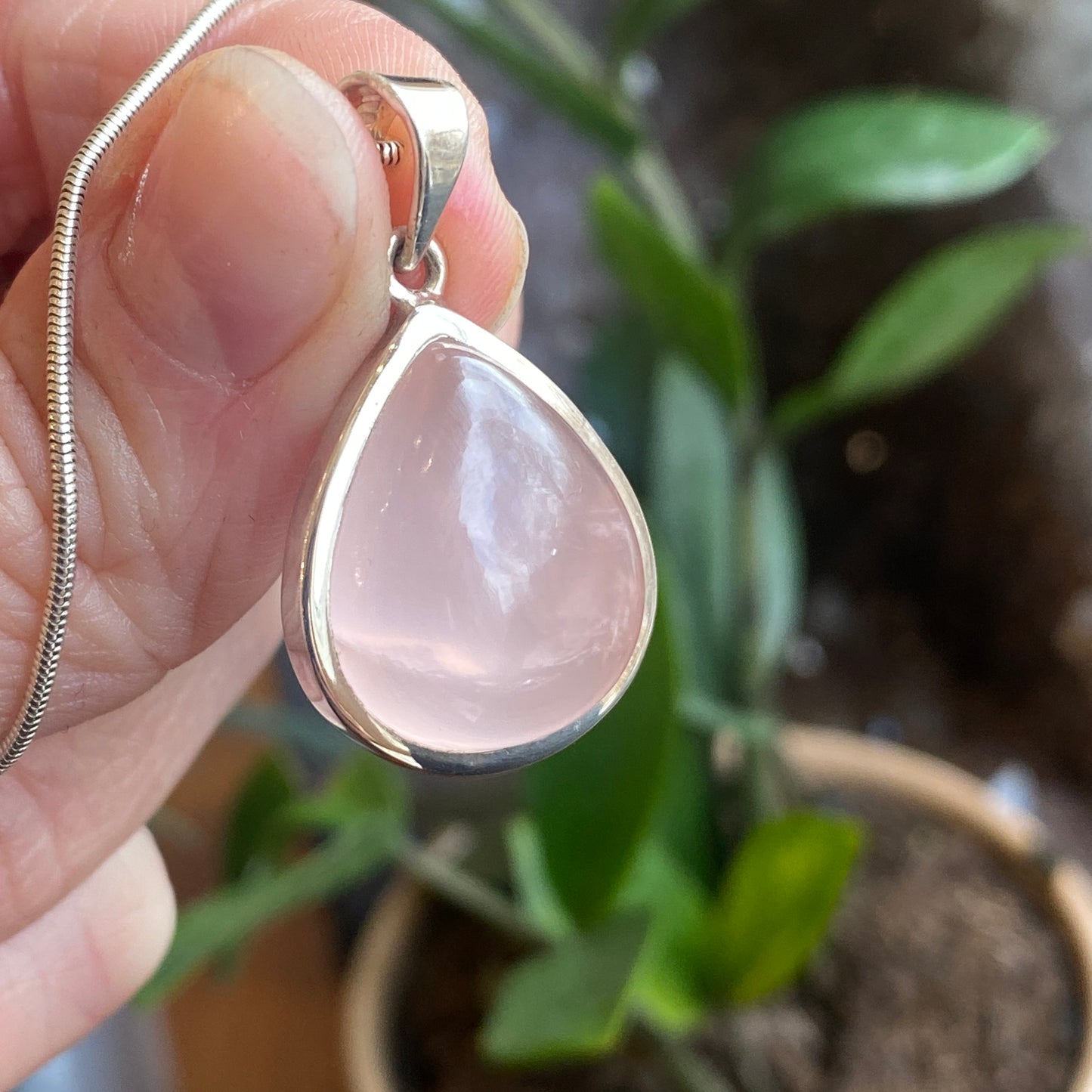 Rose Quartz Pendant