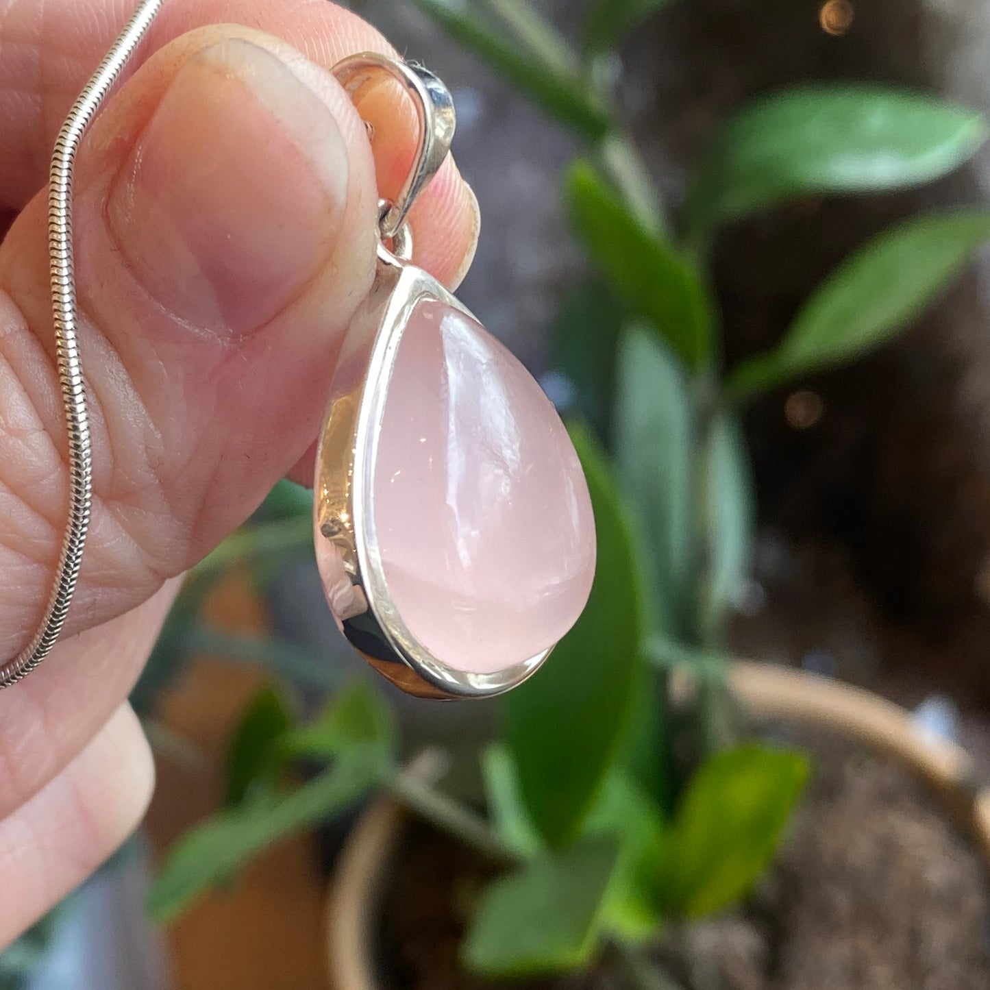 Rose Quartz Pendant