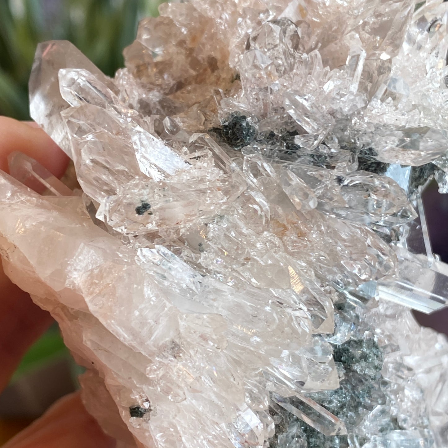 Pink Lemurian Quartz, Colombia