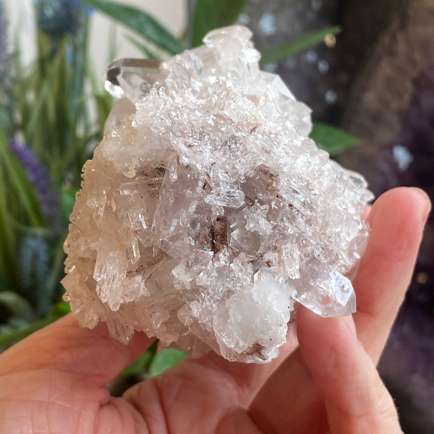 Pink Lemurian Quartz, Colombia